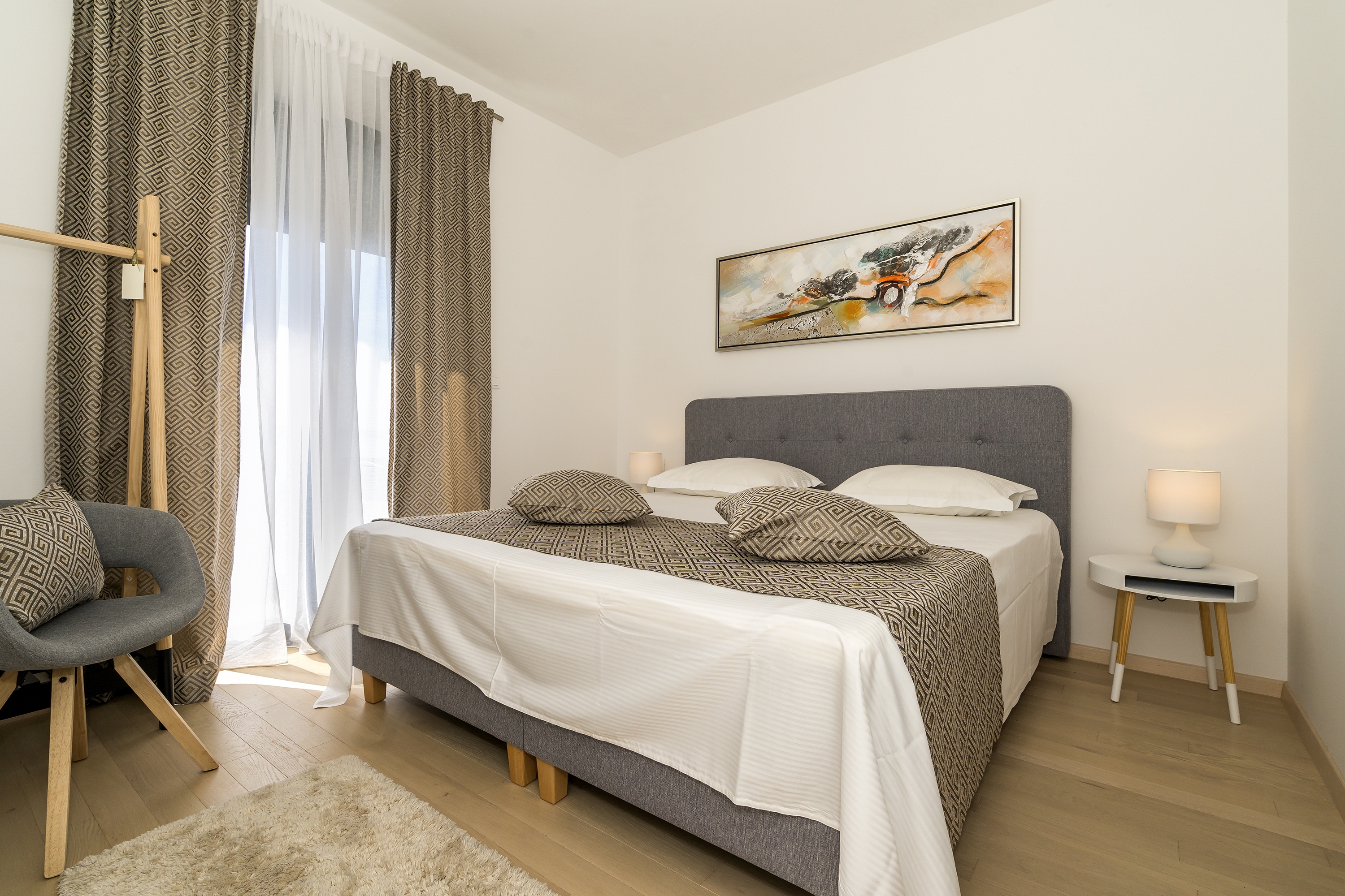 Two bedroom apartment with terrace and sea view Rastići, Čiovo  A-a