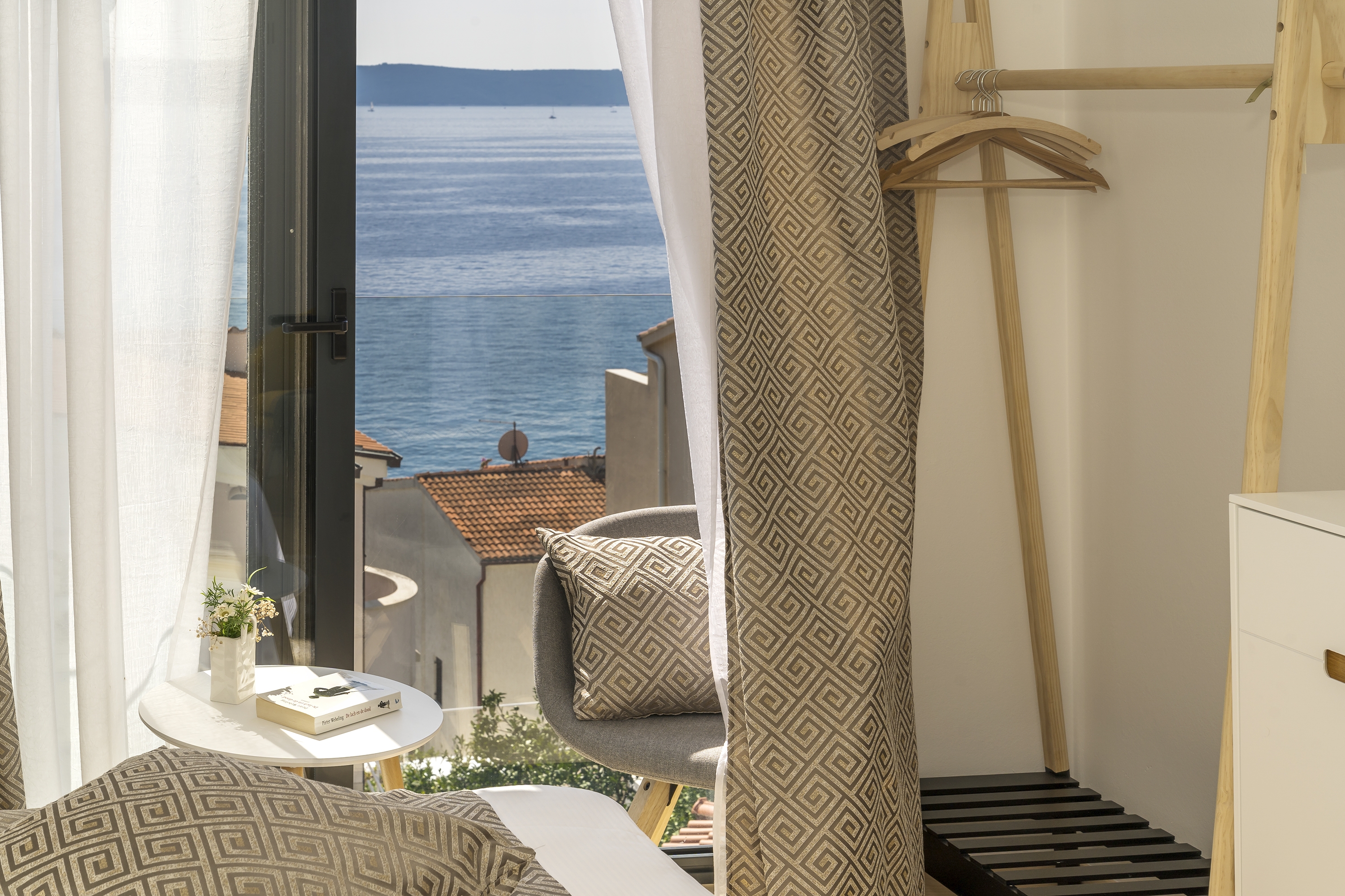 Two bedroom apartment with terrace and sea view Rastići, Čiovo  A-a