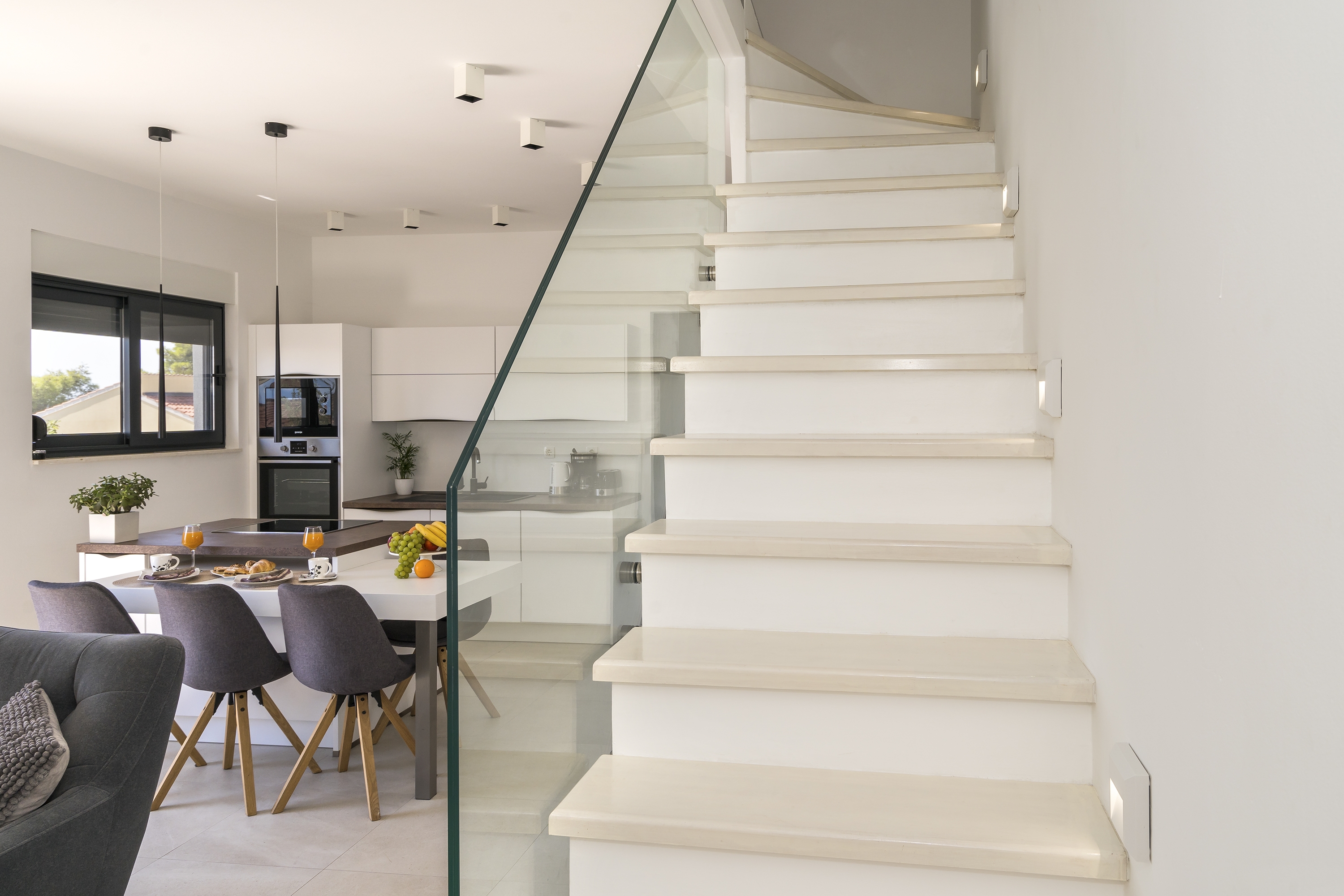 Two bedroom apartment with terrace and sea view Rastići, Čiovo  A-a