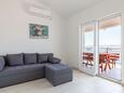 Living room Stanići, Living room in the apartment, air condition available, (pet friendly) and WiFi.