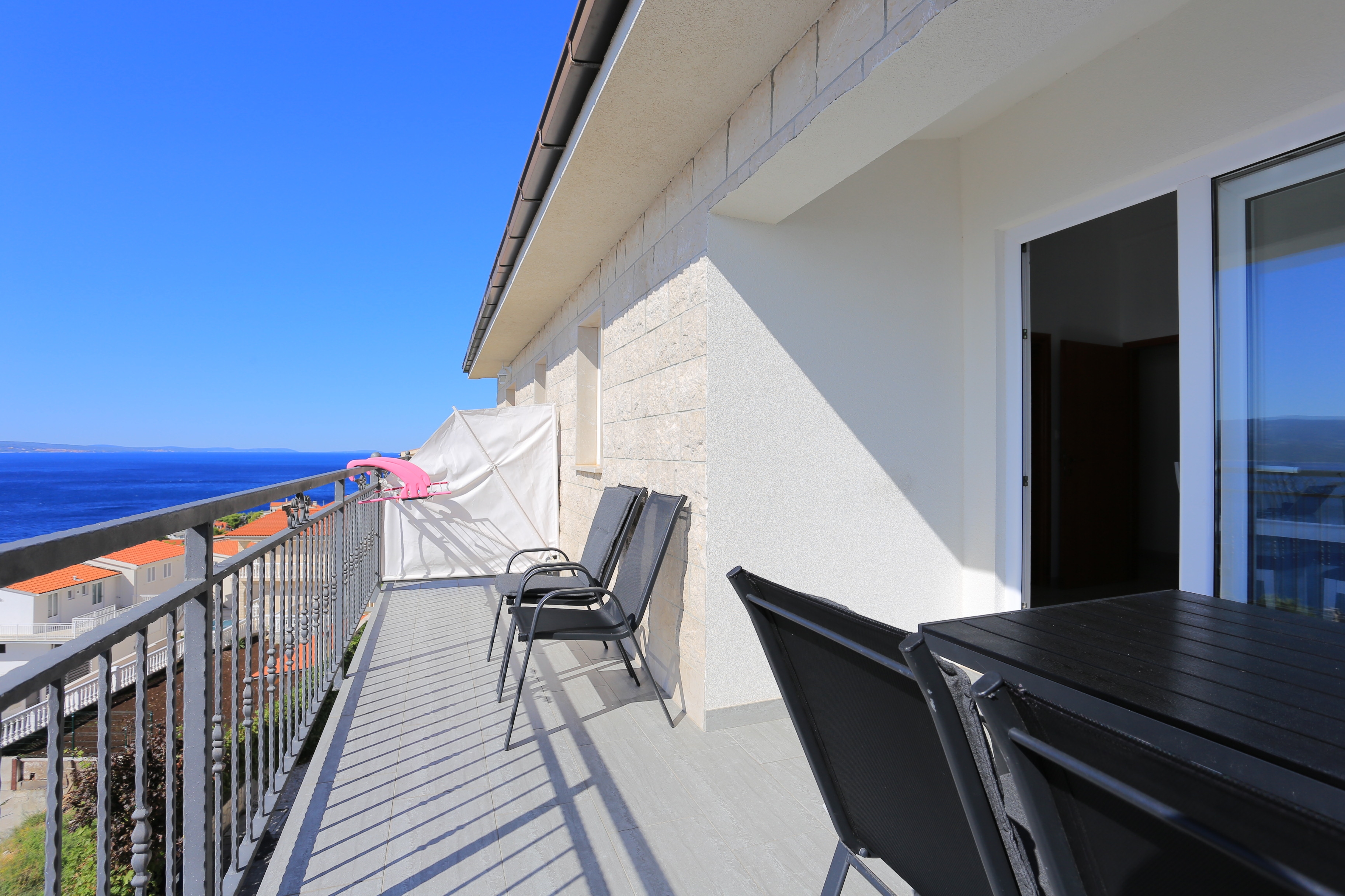 Two bedroom apartment with terrace and sea view Stanići, Omiš  A-a