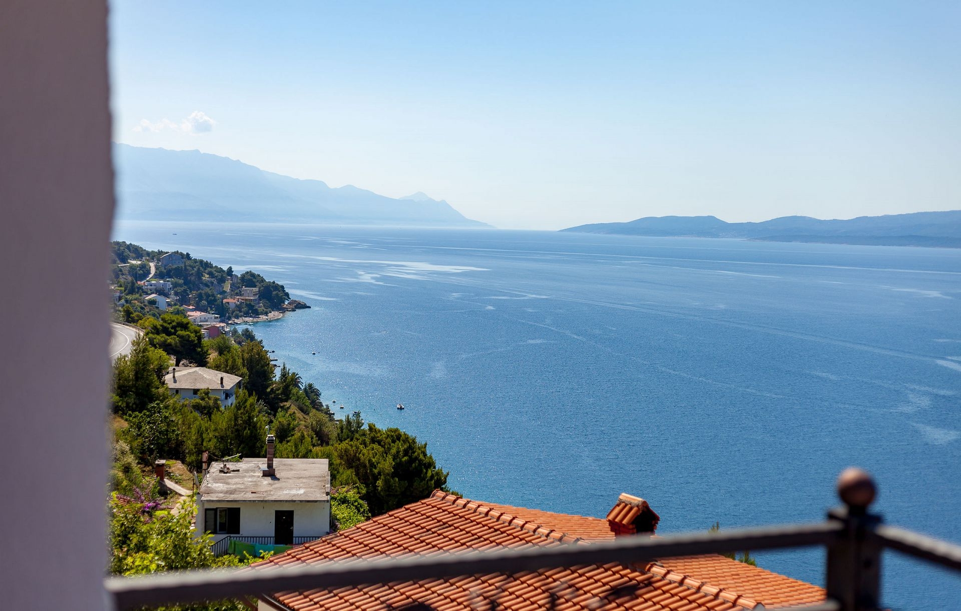 Two bedroom apartment with terrace and sea view Stanići, Omiš  A-a