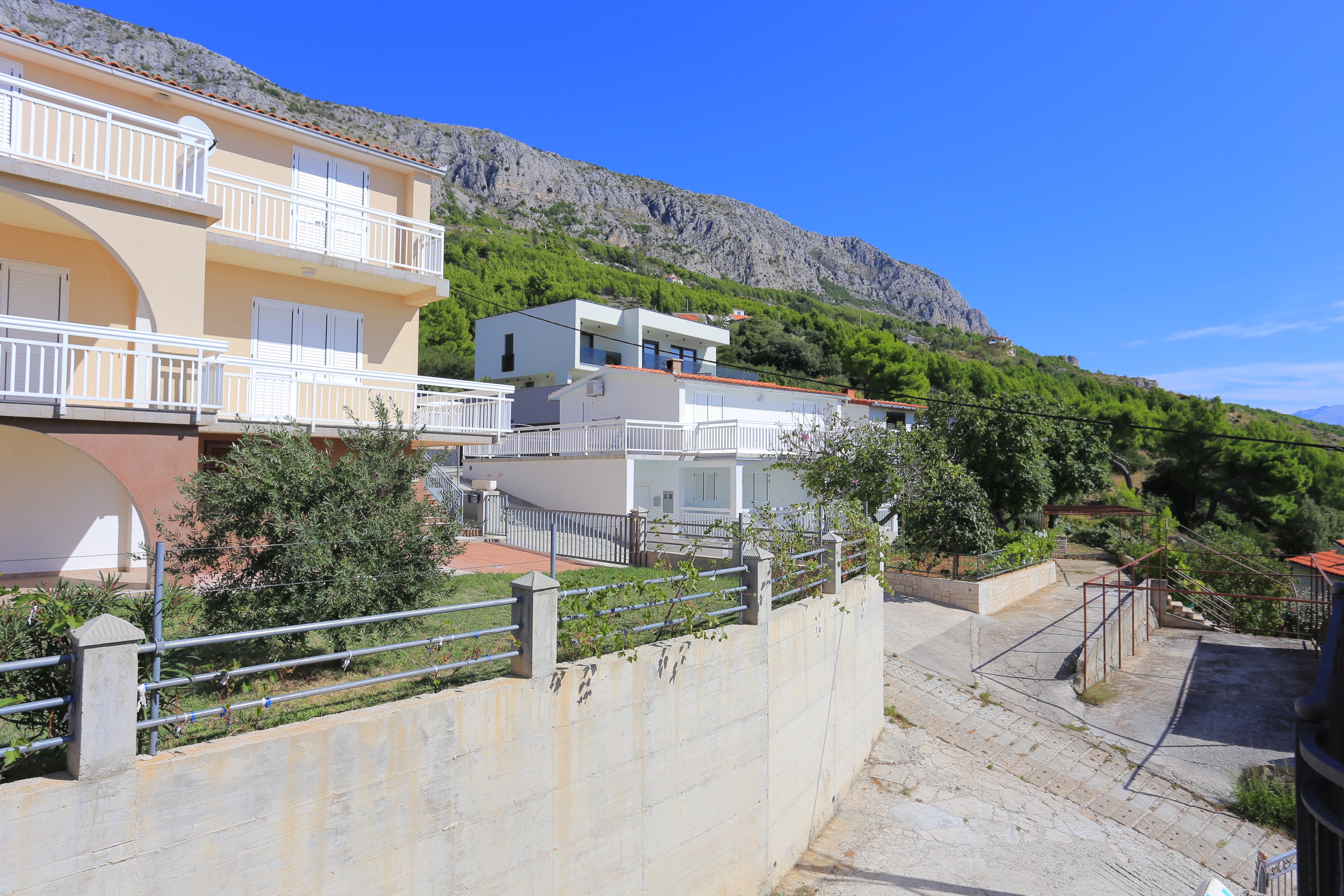 One bedroom apartment with terrace and sea view Stanići, Omiš  A-d