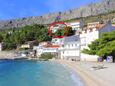Szálláshely Sumpetar, Omiš, Szálláshely 17895 - Apartmanok a tenger közelében kavicsos stranddal.