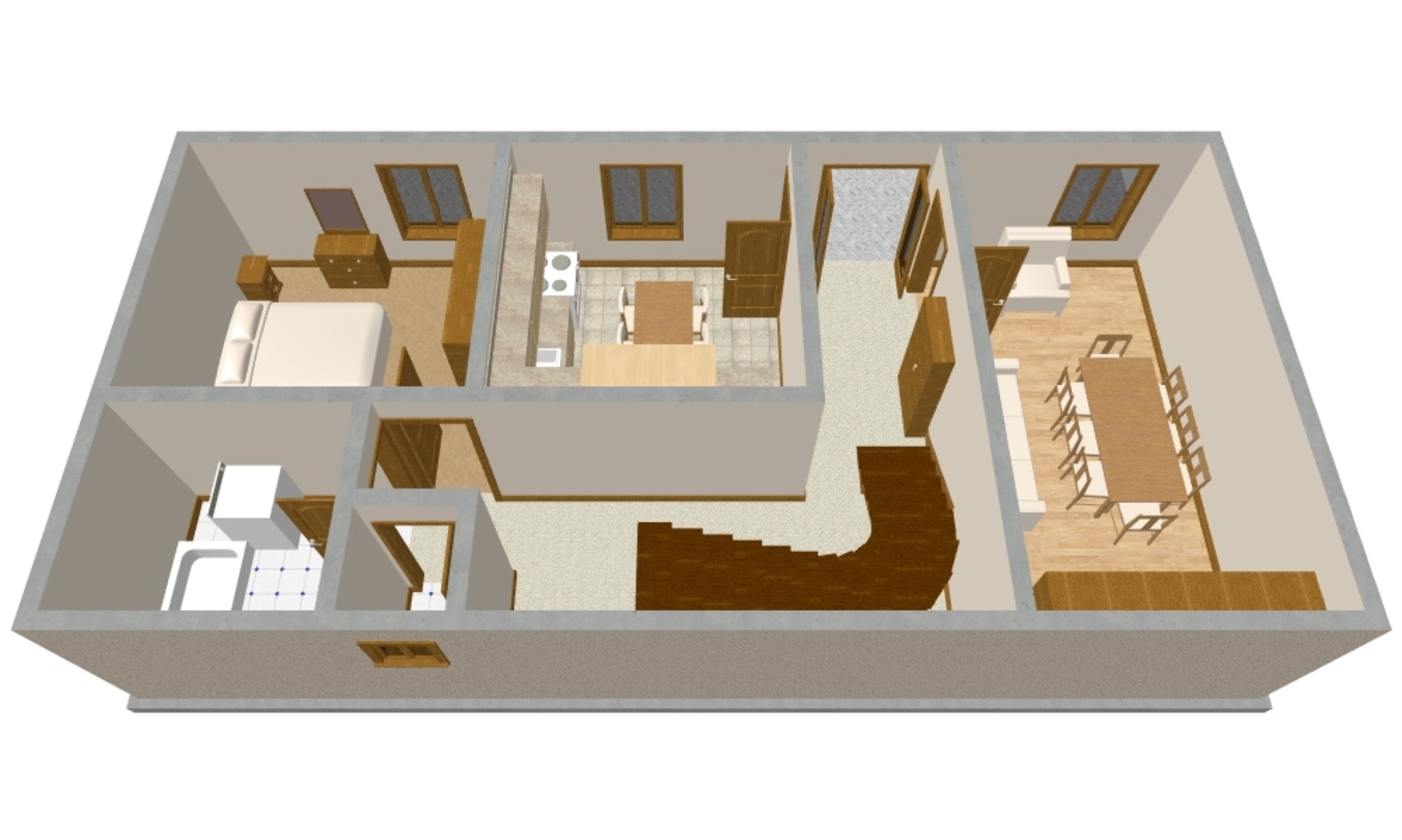 Comfortable and spacious apartment with terrace Lumbarda, Korčula  A-a