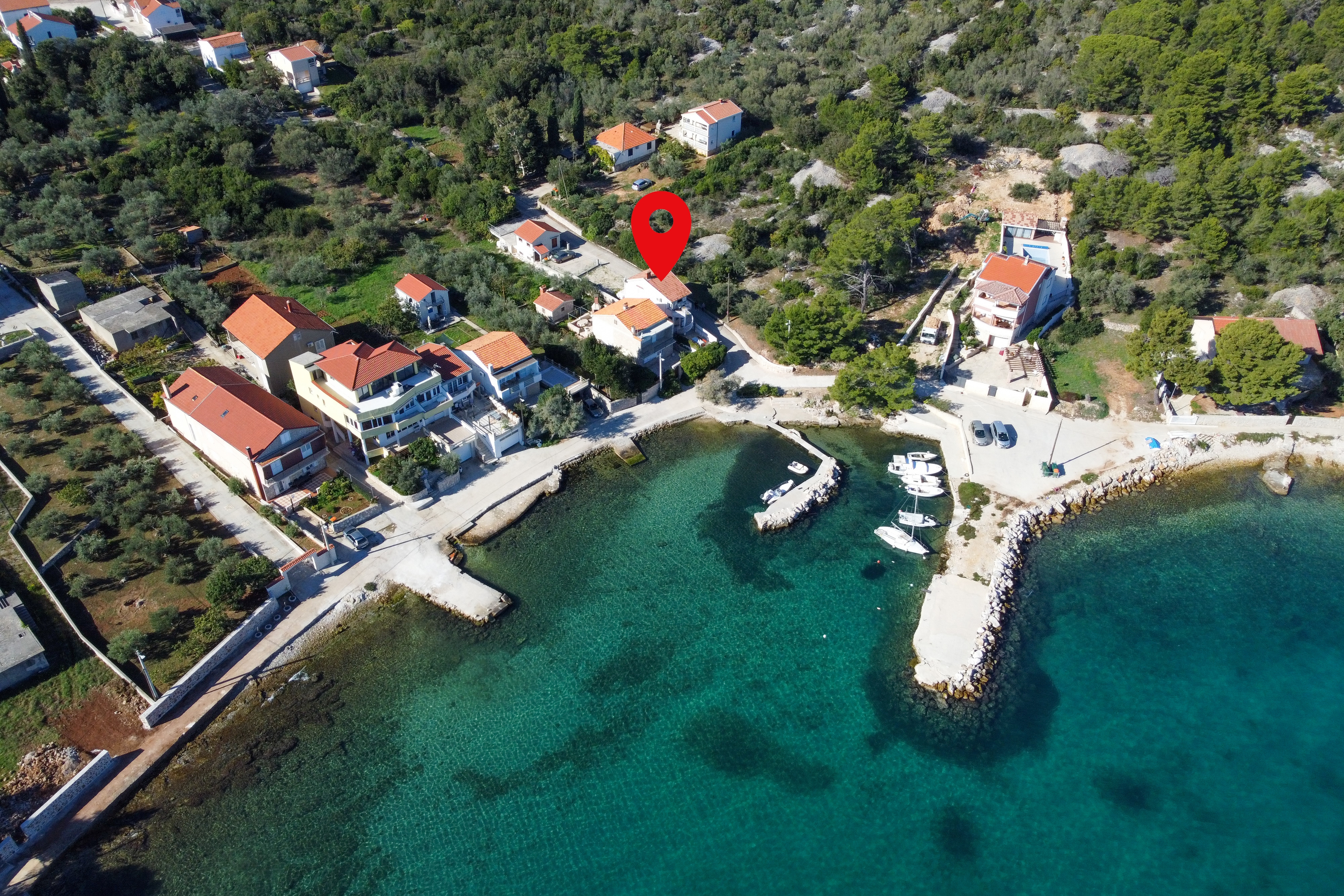 Haus im Ort Kukljica (Ugljan), Kapazität4+4 Ferienhaus in Kroatien