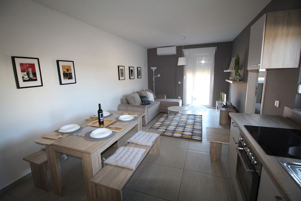 One bedroom apartment with air-conditioning Novalja, Pag  A-b