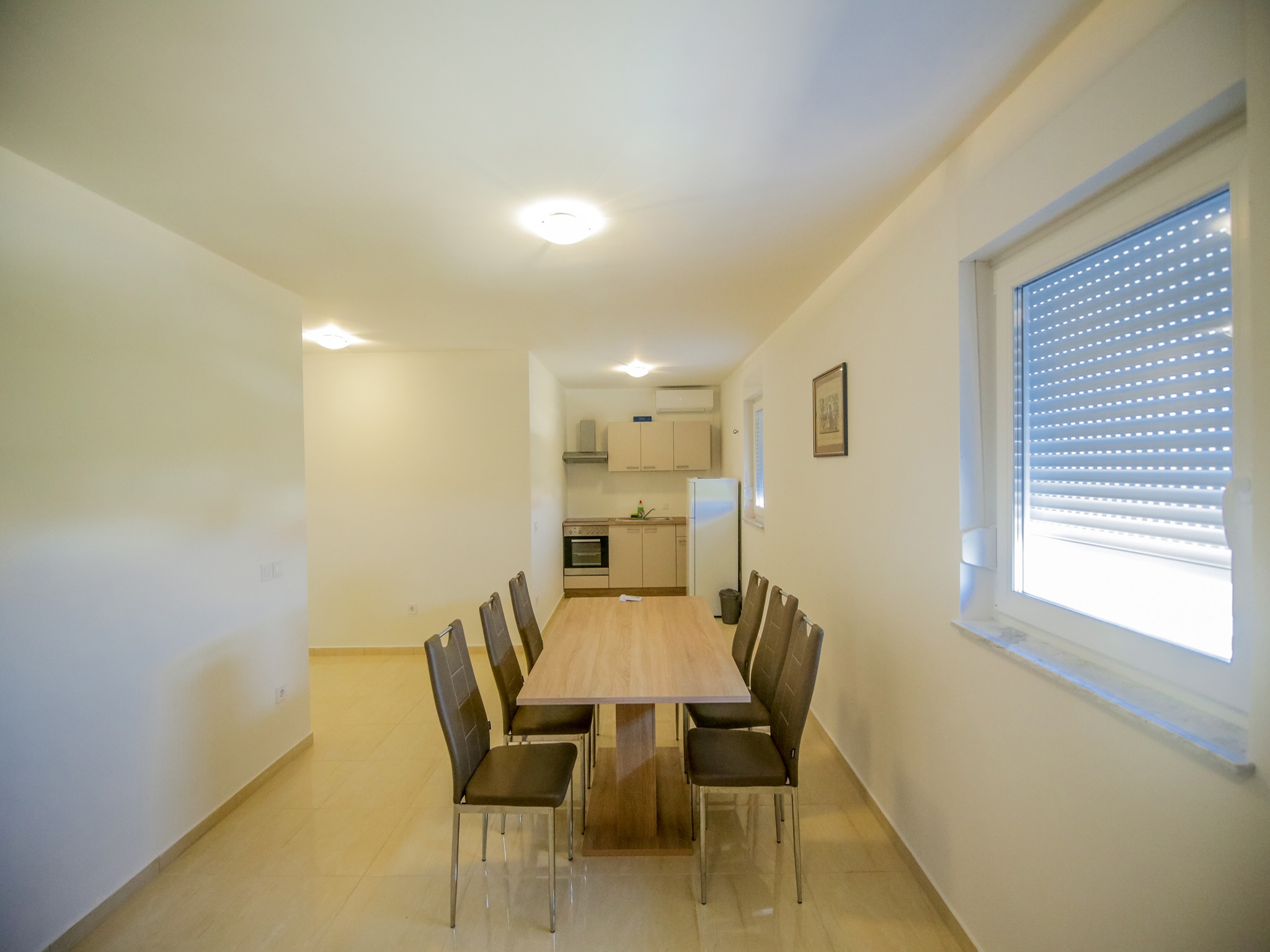 Two bedroom apartment with terrace and sea view Novalja, Pag  A-h