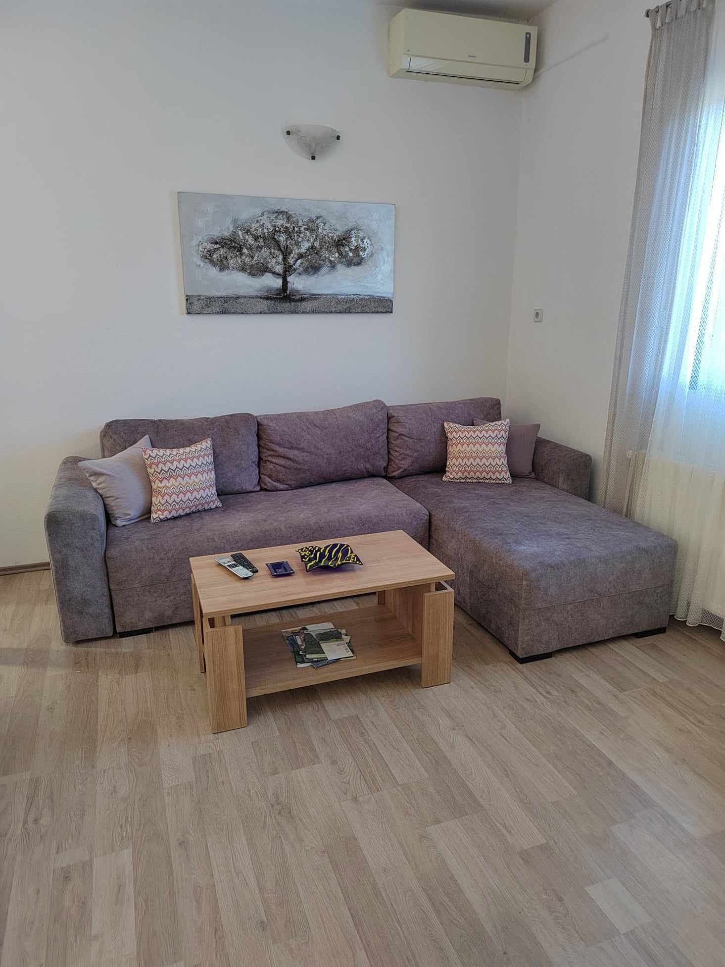 Two bedroom apartment with terrace and sea view Seline (Paklenica) (A-17955-a)