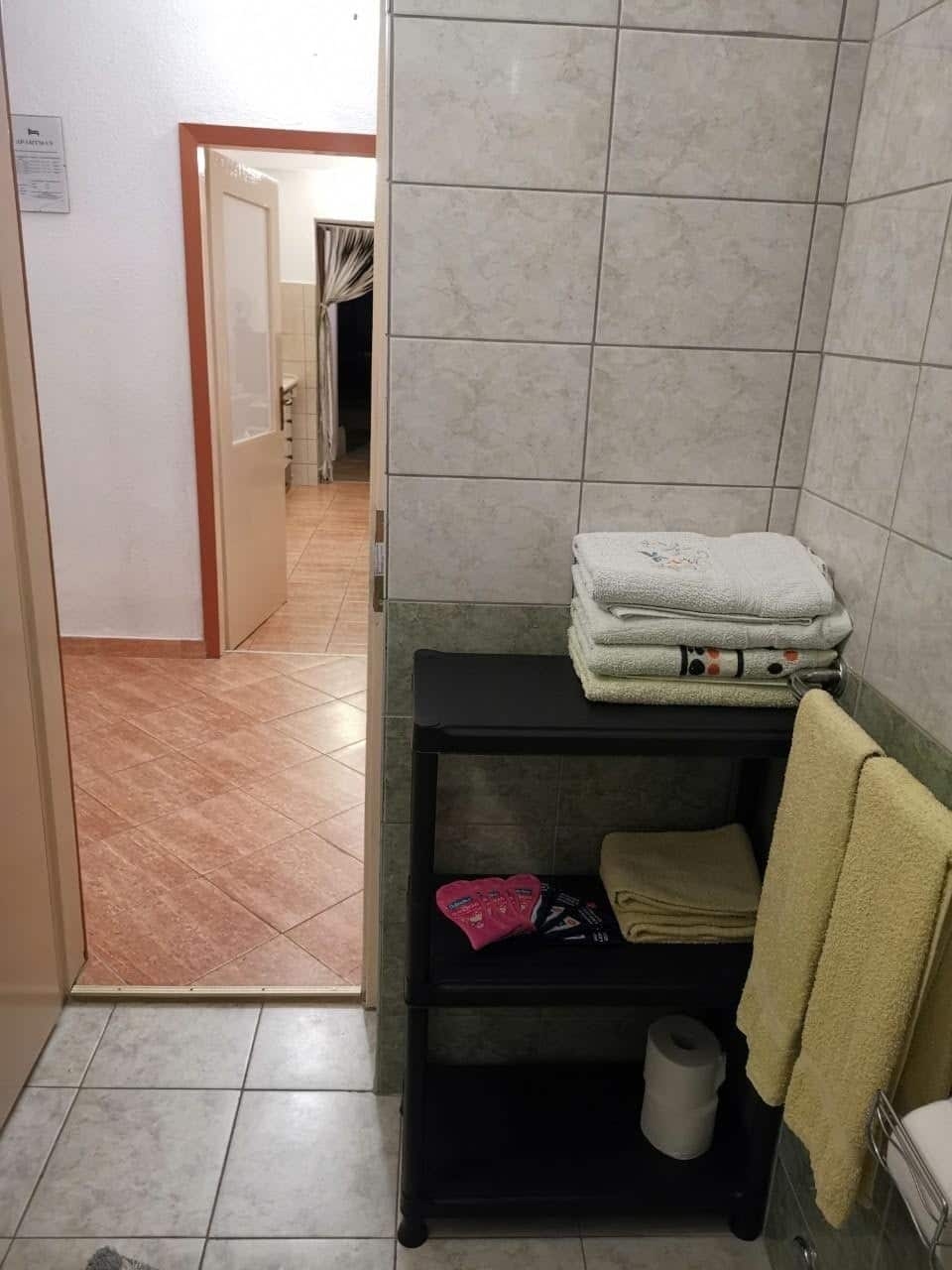 Two bedroom apartment with terrace and sea view Seline, Paklenica  A-c