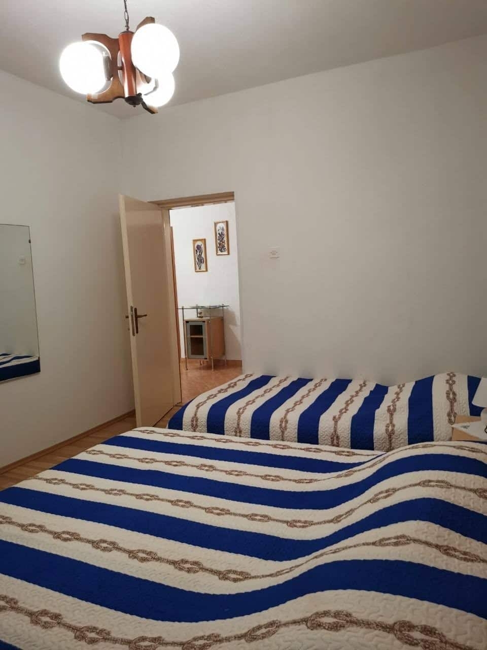 Two bedroom apartment with terrace and sea view Seline, Paklenica  A-c
