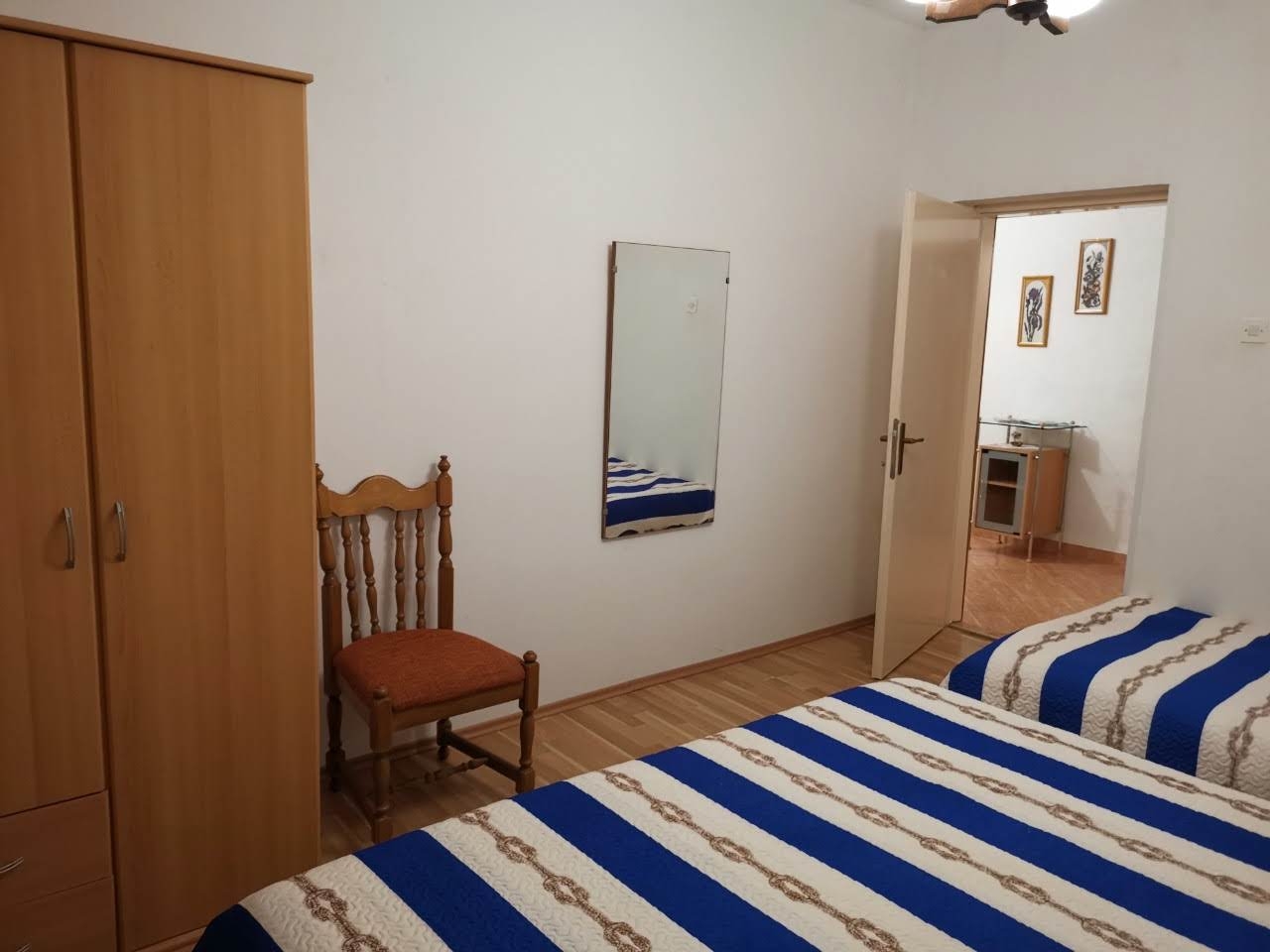 Two bedroom apartment with terrace and sea view Seline, Paklenica  A-c