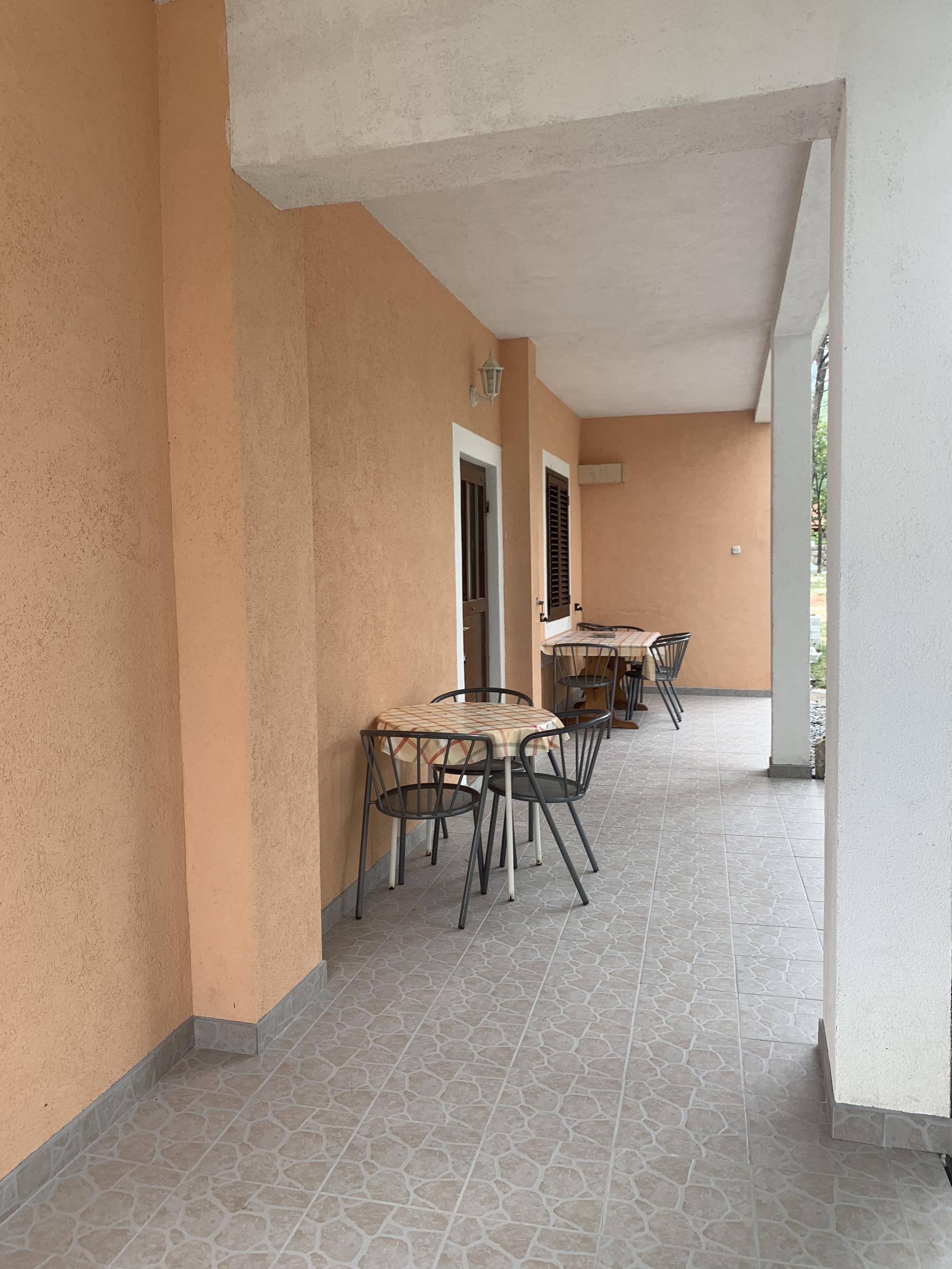 Two bedroom apartment with terrace and sea view Seline, Paklenica  A-c