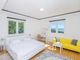 Bedroom 5 Poljane, Bedroom 5 in the house, air condition available, (pet friendly) and WiFi.