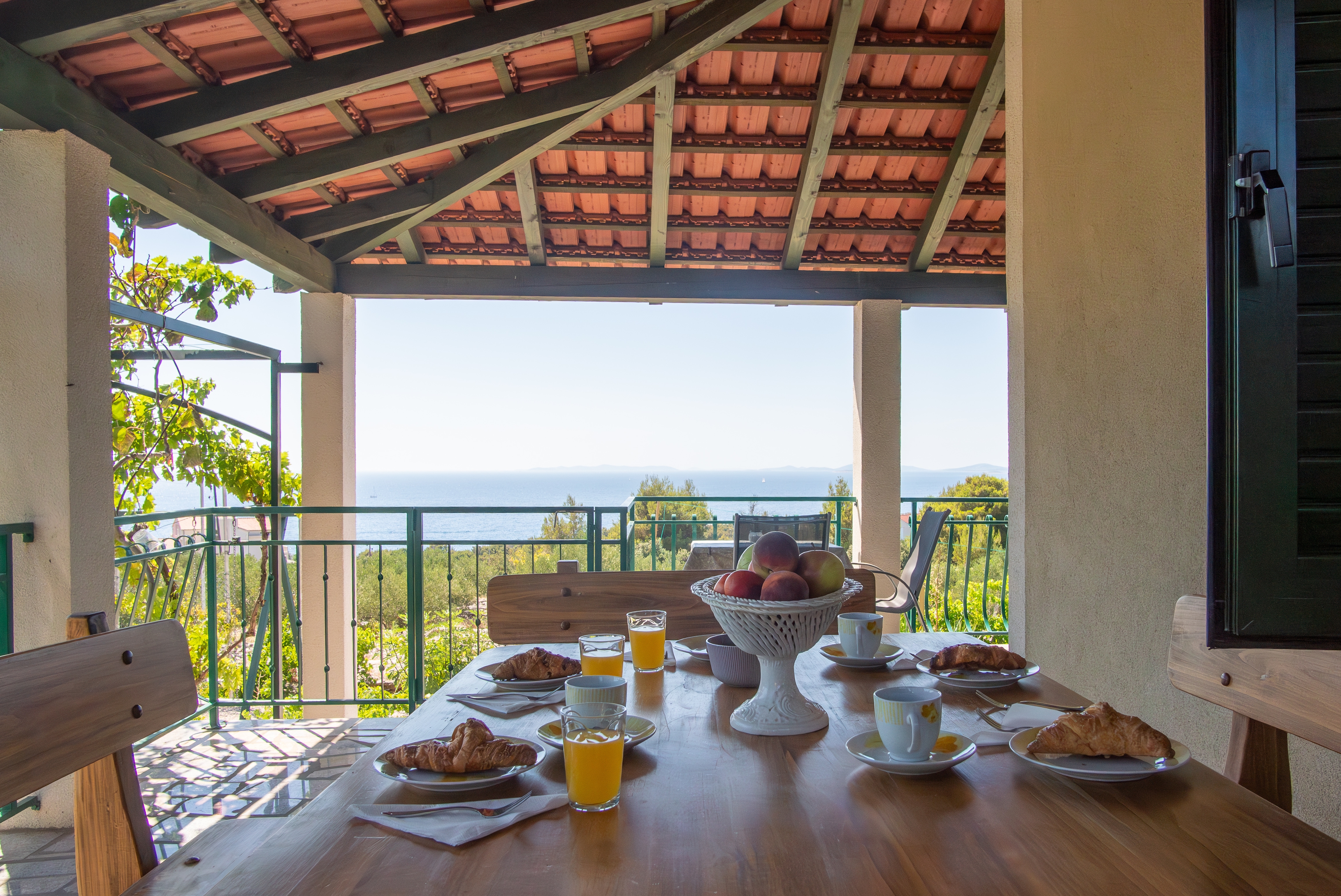 Three bedroom house with terrace and sea view Primošten  K