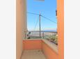 Balcony 2 Klis, Balcony 2 in the apartment, with a sea view and WiFi.