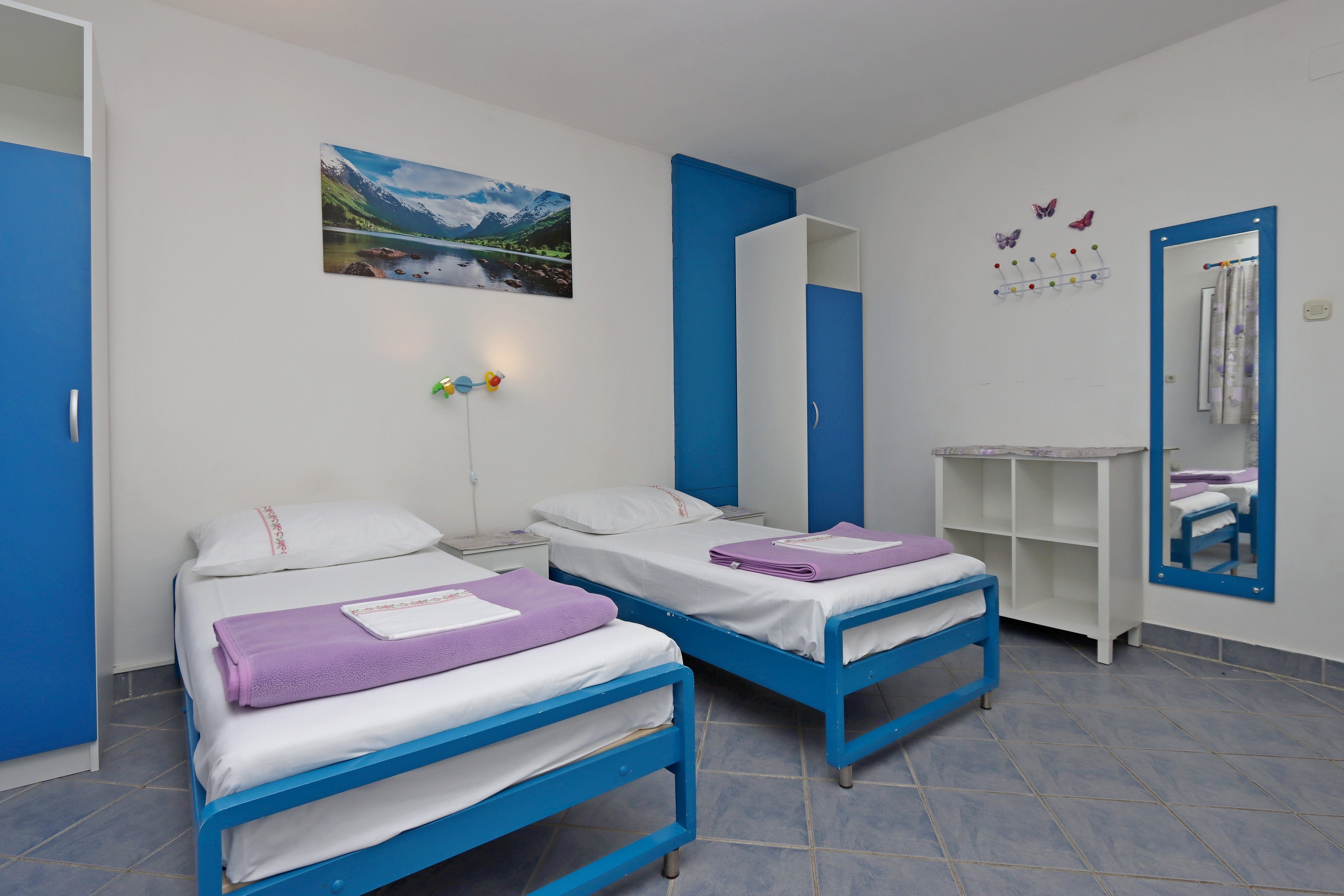 Two bedroom apartment with terrace and sea view Lopar, Rab  A-b