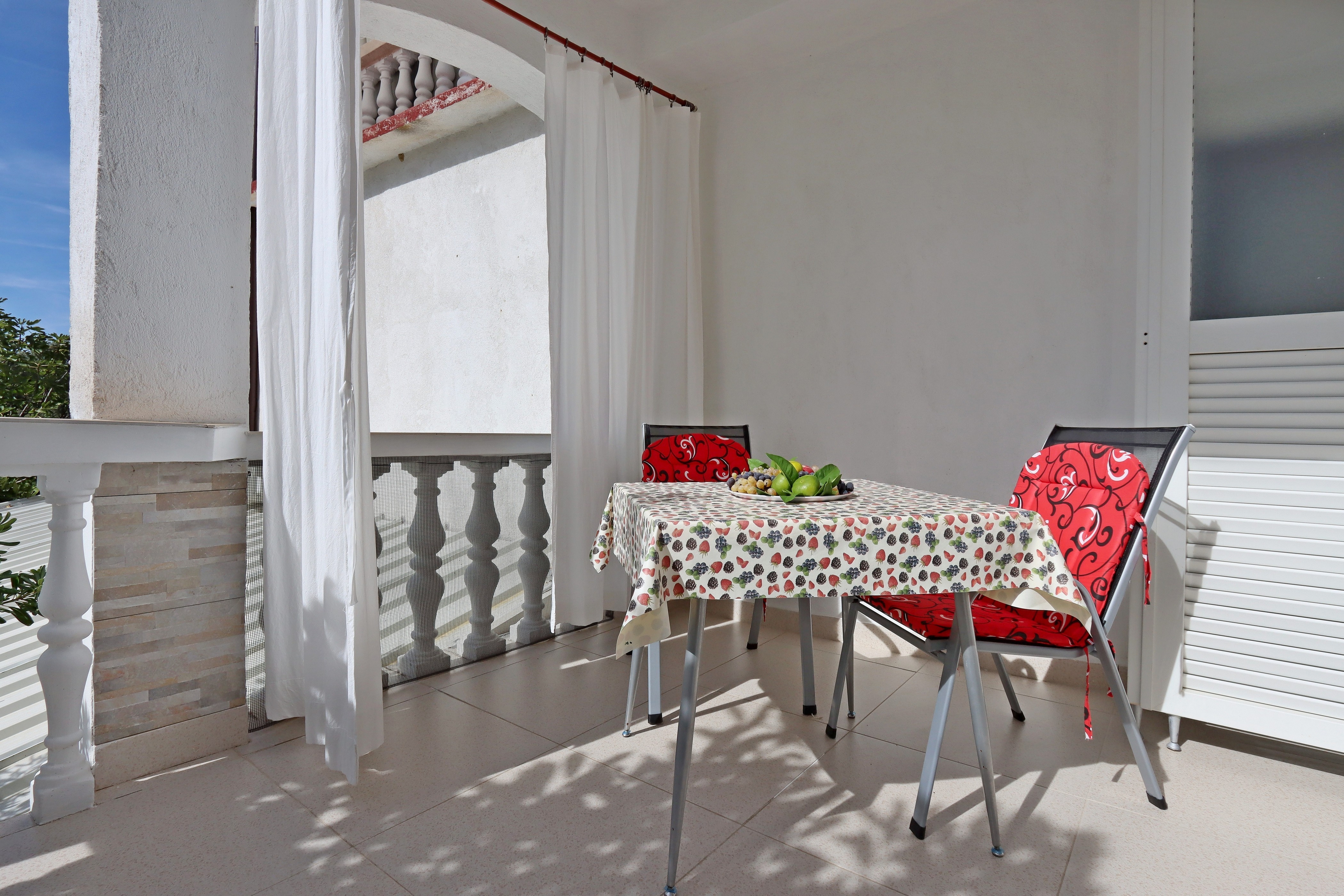 Studio flat with terrace and sea view Lopar, Rab (AS-18005-a)