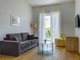 Living room Nerezine, Living room in the room, air condition available, (pet friendly) and WiFi.