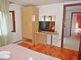Starigrad, Ložnice v ubytování typu apartment, s klimatizací a WiFi.