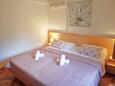 Starigrad, Ložnice v ubytování typu apartment, s klimatizací a WiFi.