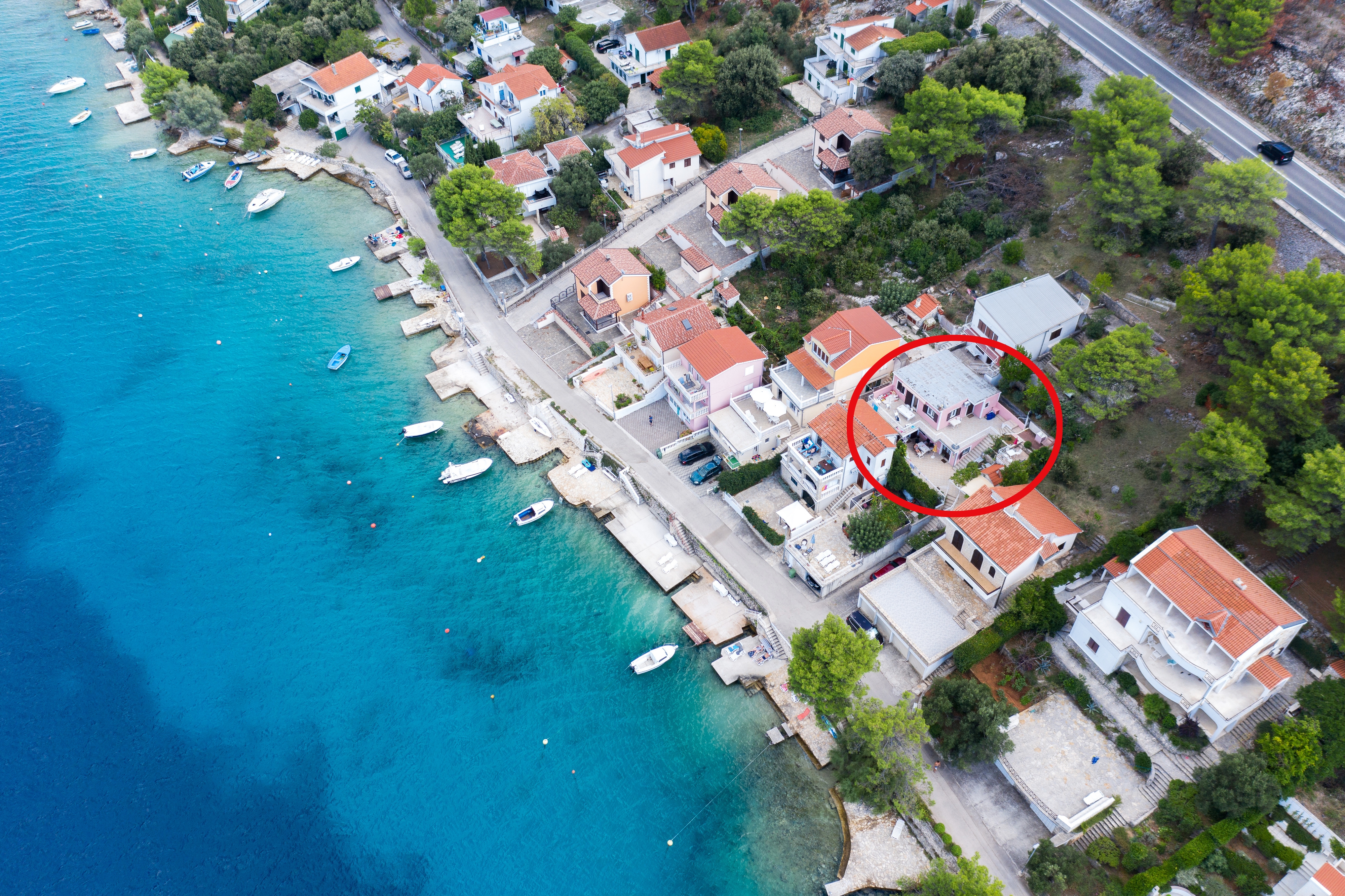 Studio apartman uz plažu Šparadići, Šibenik  AS-a