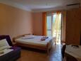 Ložnice Zaton, Ložnice v ubytování typu studio-apartment, s klimatizací a WiFi.