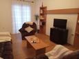 Obývací pokoj Krasica, Obývací pokoj v ubytování typu apartment, s klimatizací a WiFi.