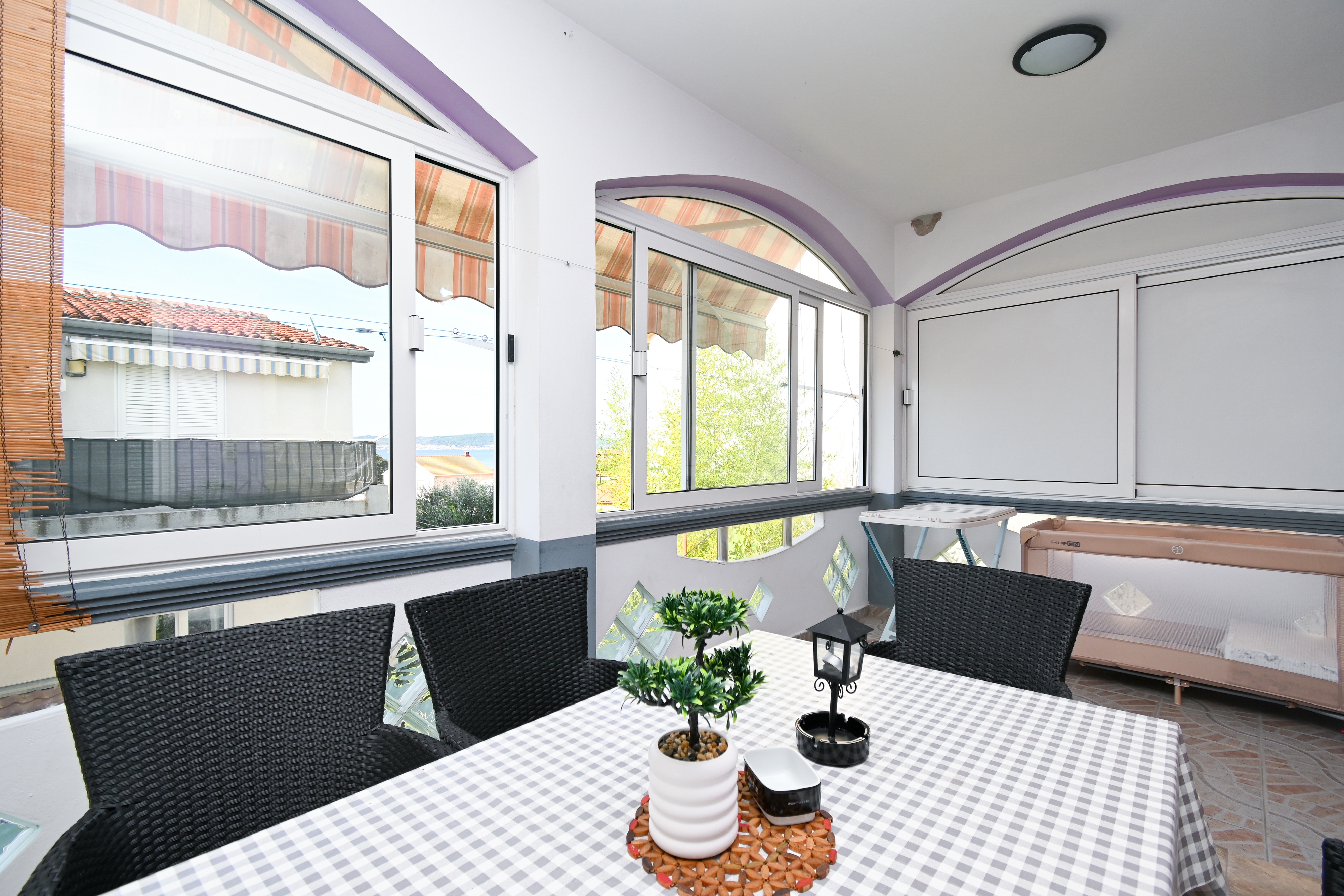 Two bedroom apartment with terrace and sea view Bibinje, Zadar  A-a