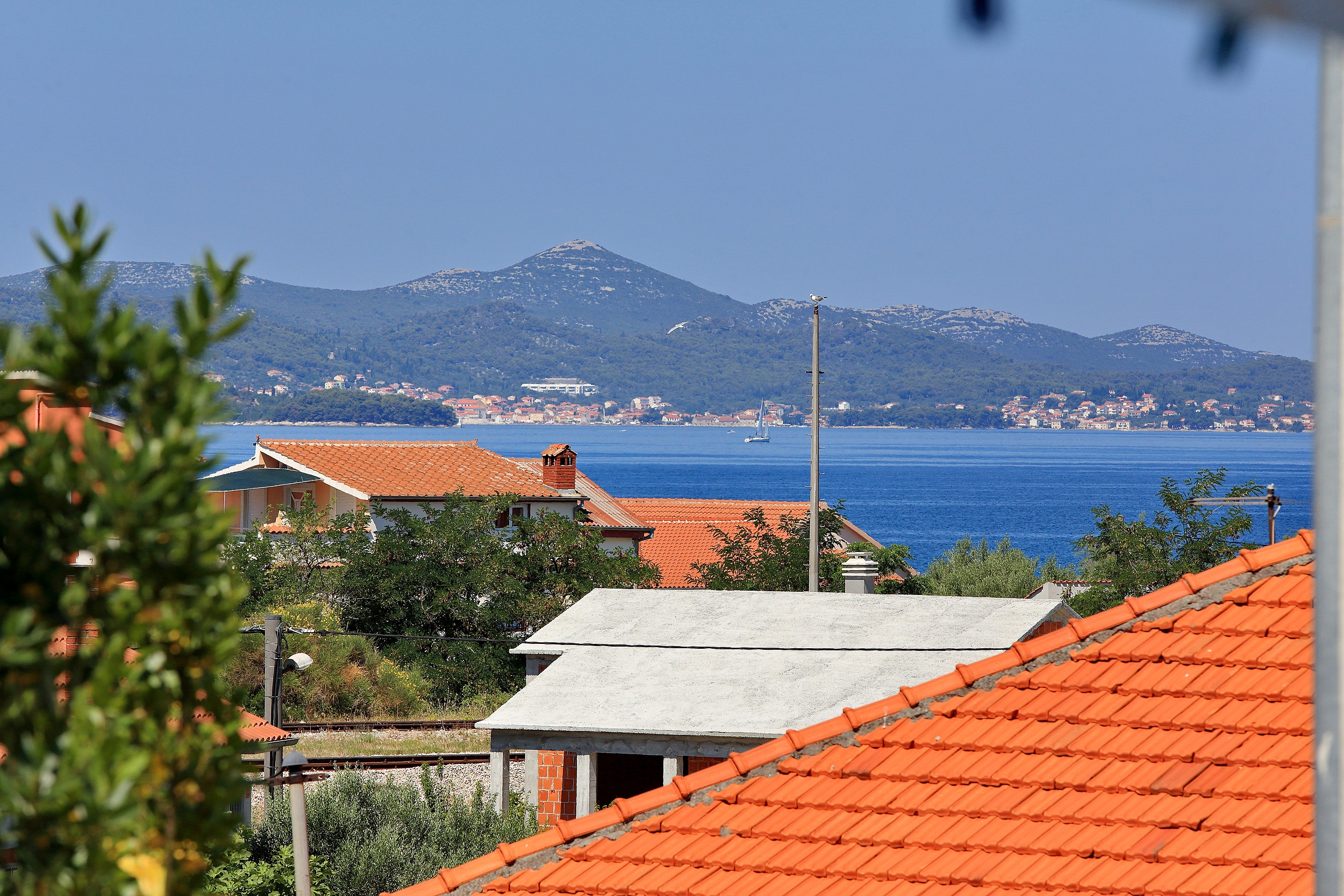 Two bedroom apartment with terrace and sea view Bibinje, Zadar  A-a