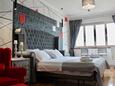 Ložnice Split, Ložnice v ubytování typu room, s klimatizací a WiFi.