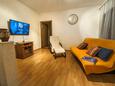 Obývací pokoj Gustirna, Obývací pokoj v ubytování typu apartment, s klimatizací a WiFi.