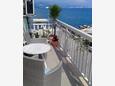 Gemeinsamer Balkon Kaštel Novi, Gemeinsamer Balkon in folgender Unterkunftsart studio-apartment, mit Meerblick und WiFi.