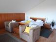 Спальня Kožino, Спальня в размещении типа studio-apartment, доступный кондиционер, Домашние животные допускаются и WiFi.