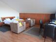 Спальня Kožino, Спальня в размещении типа studio-apartment, доступный кондиционер, Домашние животные допускаются и WiFi.
