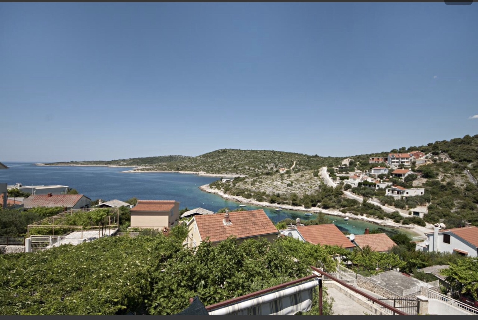 Two bedroom apartment with terrace and sea view Kanica, Rogoznica  A-a