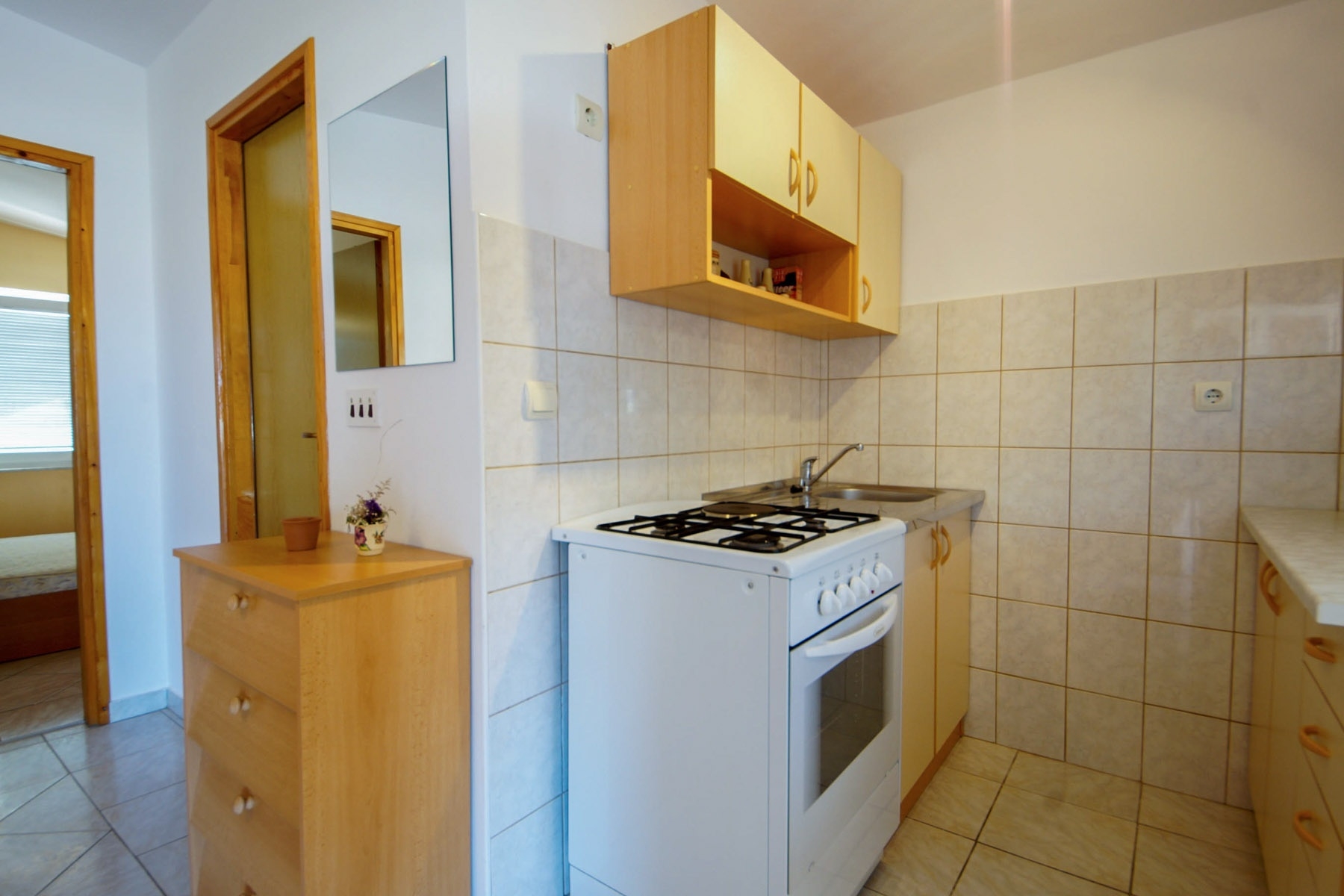 Two bedroom apartment with terrace Vir  A-a