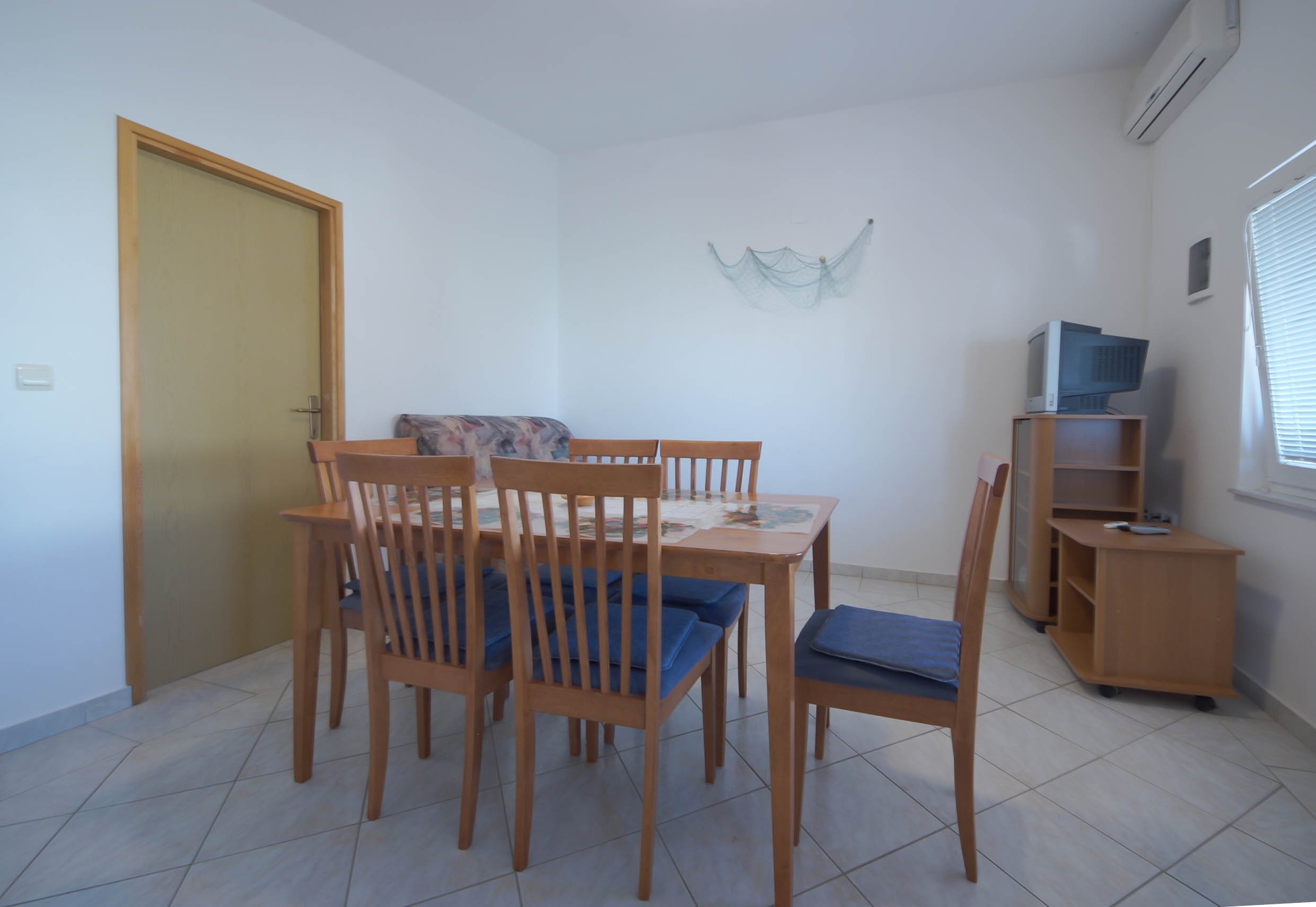 Two bedroom apartment with terrace and sea view Vir  A-c