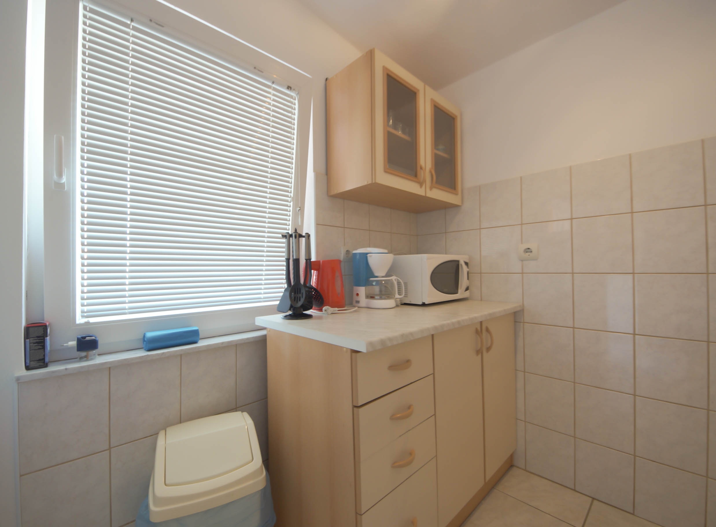 Two bedroom apartment with terrace and sea view Vir  A-c