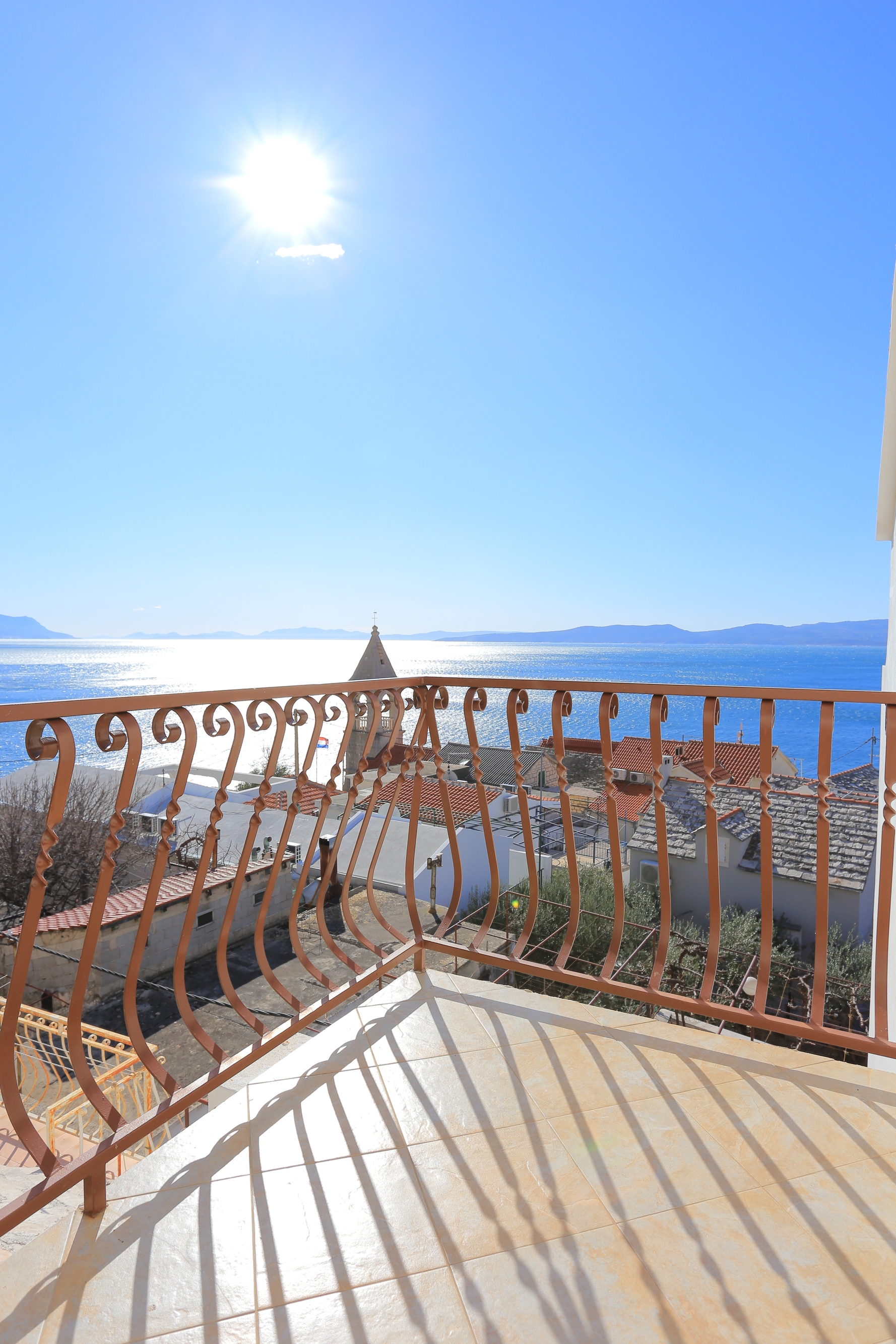 Two bedroom apartment with terrace and sea view Pisak, Omiš  A-a