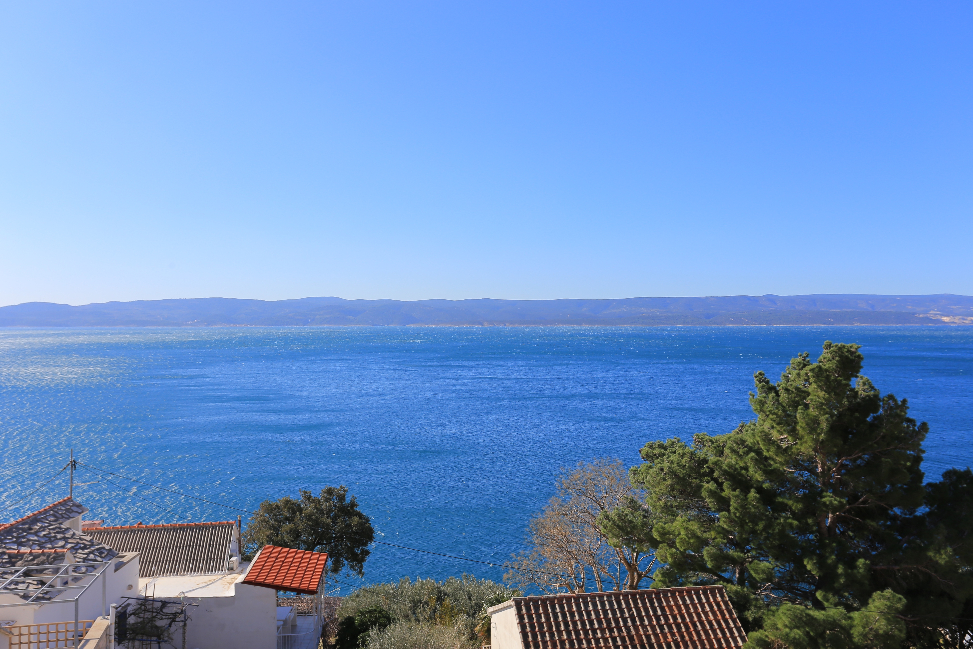 Two bedroom apartment with terrace and sea view Pisak, Omiš  A-a