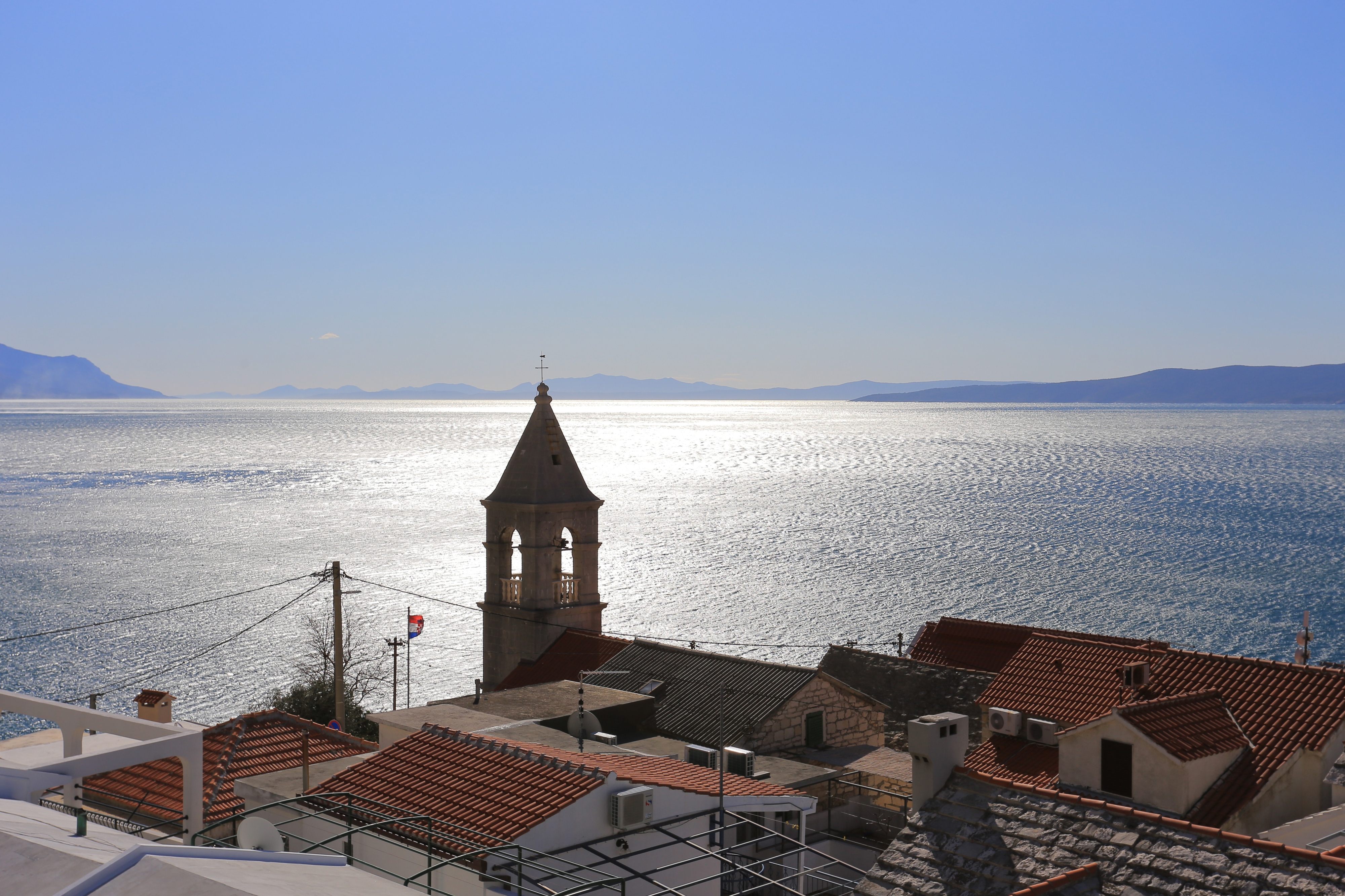 Two bedroom apartment with terrace and sea view Pisak, Omiš  A-a