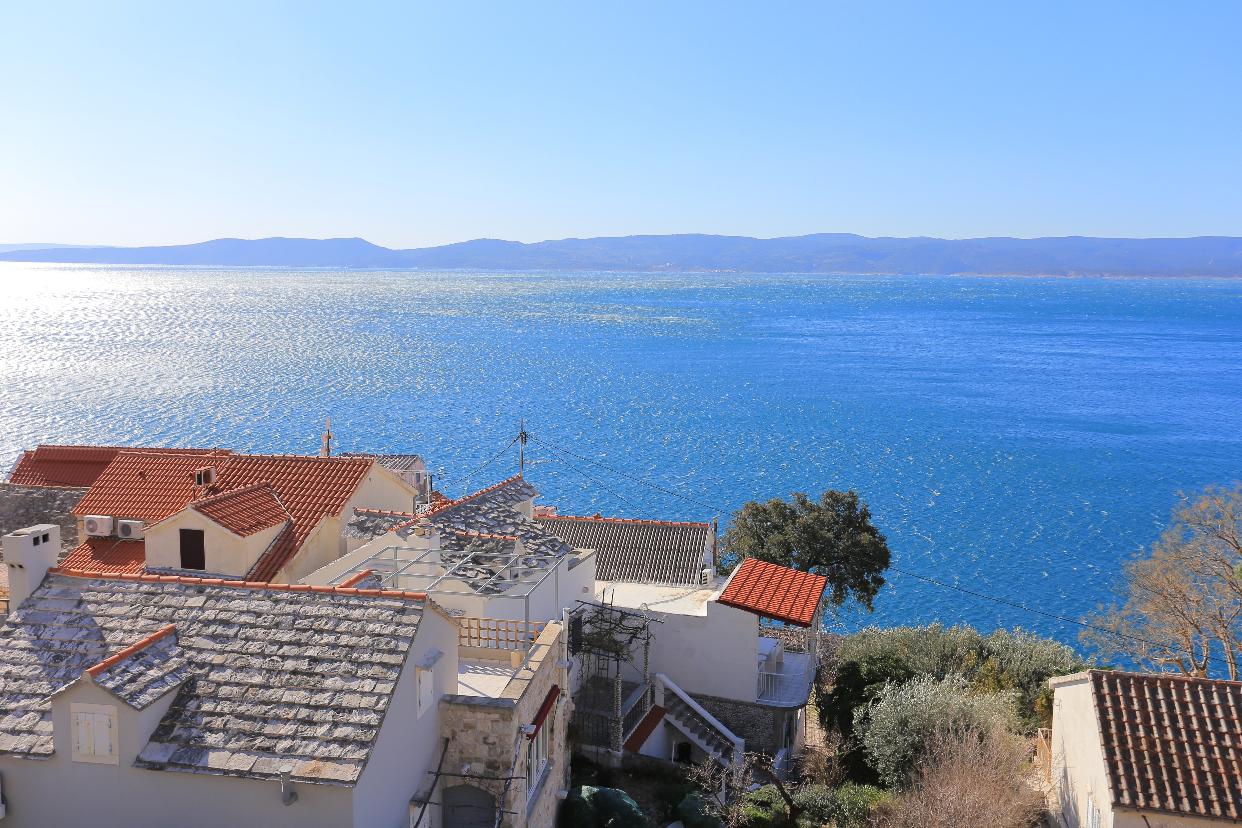 Two bedroom apartment with terrace and sea view Pisak, Omiš  A-a