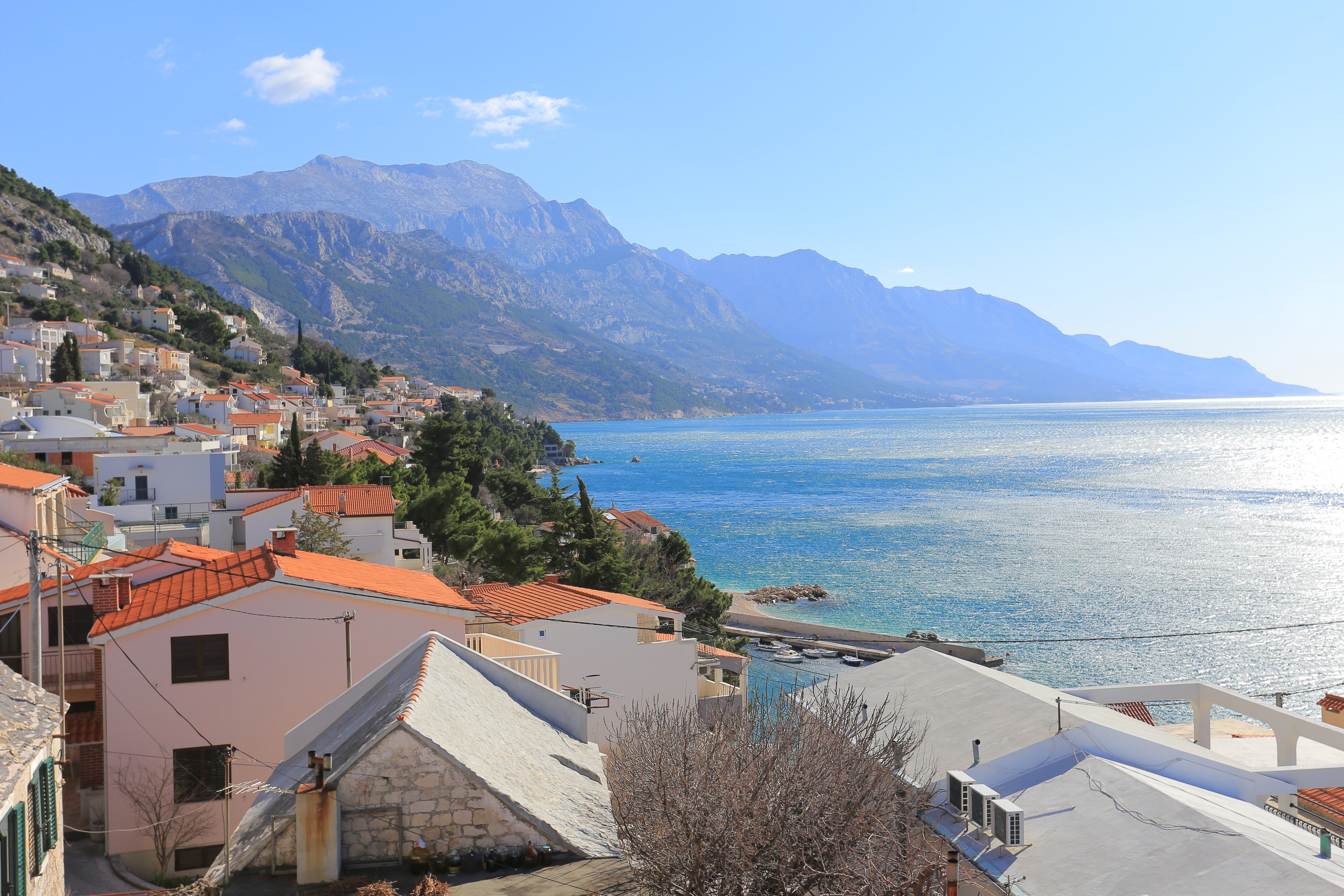 Two bedroom apartment with terrace and sea view Pisak, Omiš  A-a