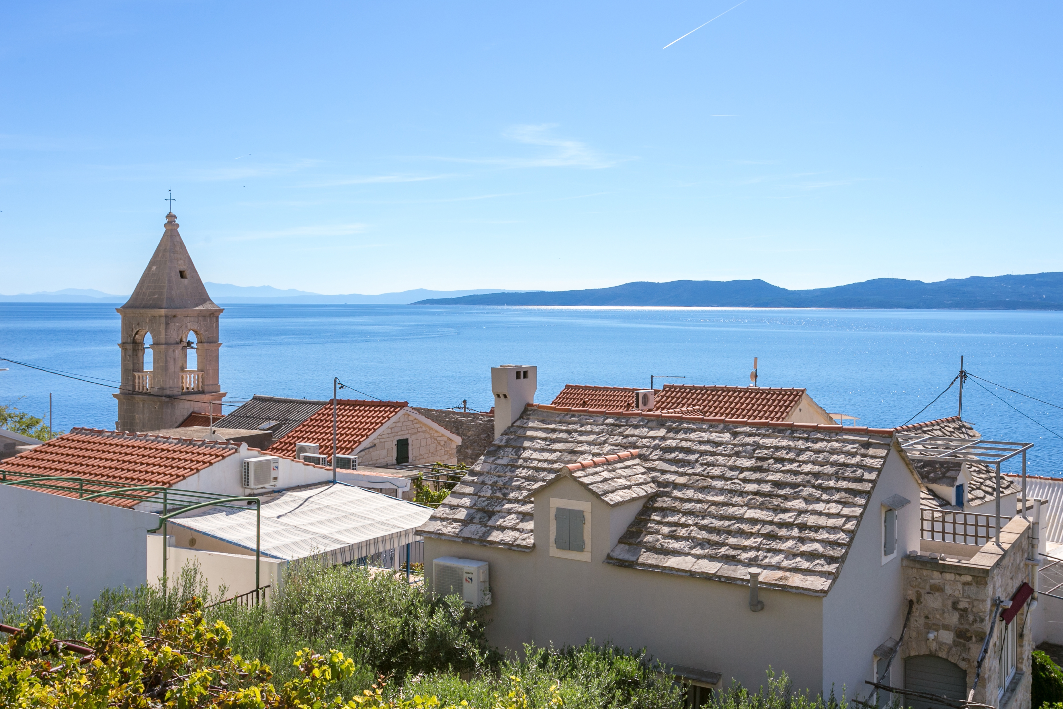 Two bedroom apartment with balcony and sea view Pisak, Omiš  A-c