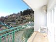 Balcony 1 Kotišina, Balcony 1 in the apartment, with a sea view and WiFi.