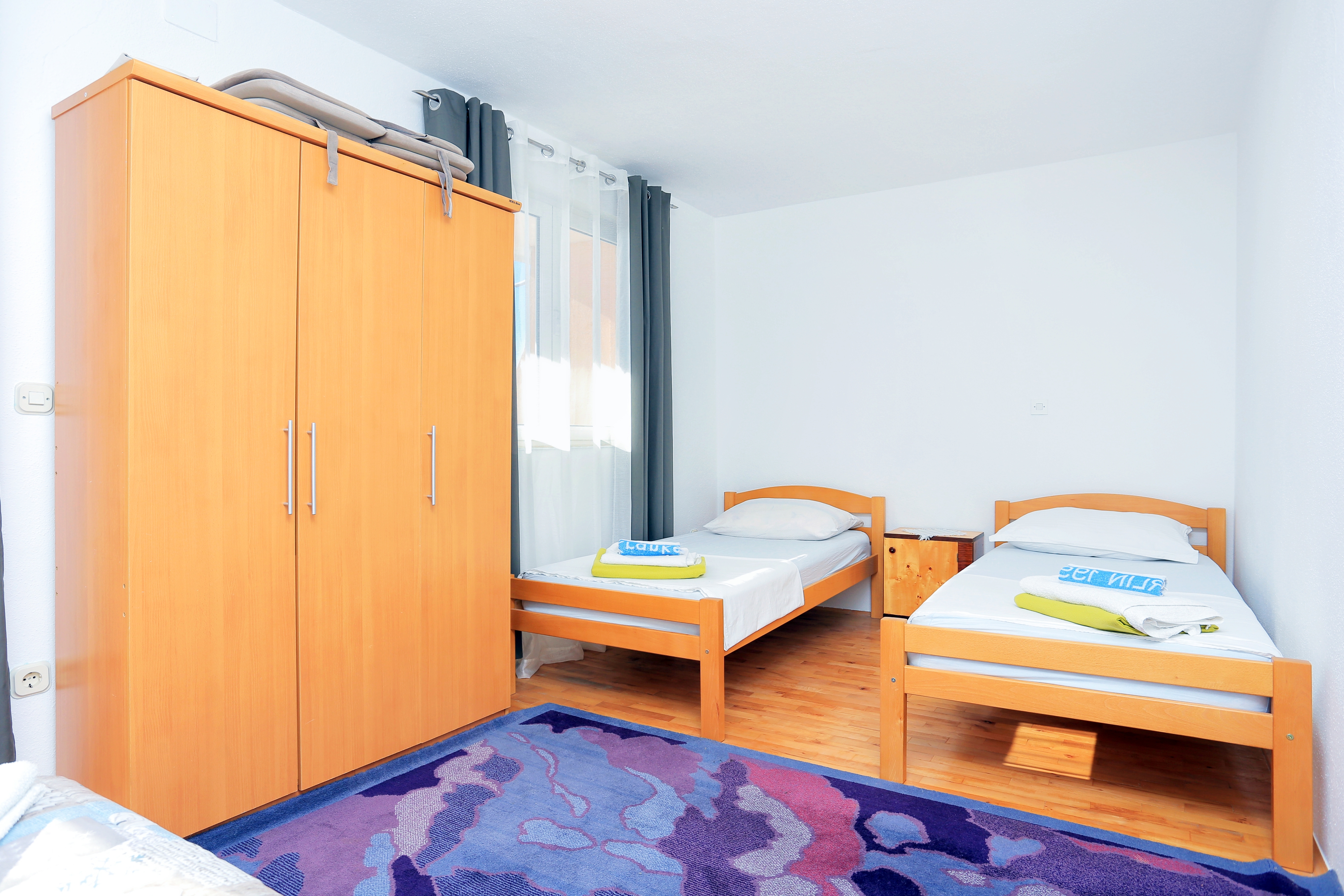 One bedroom apartment with balcony and sea view Makarska  A-a