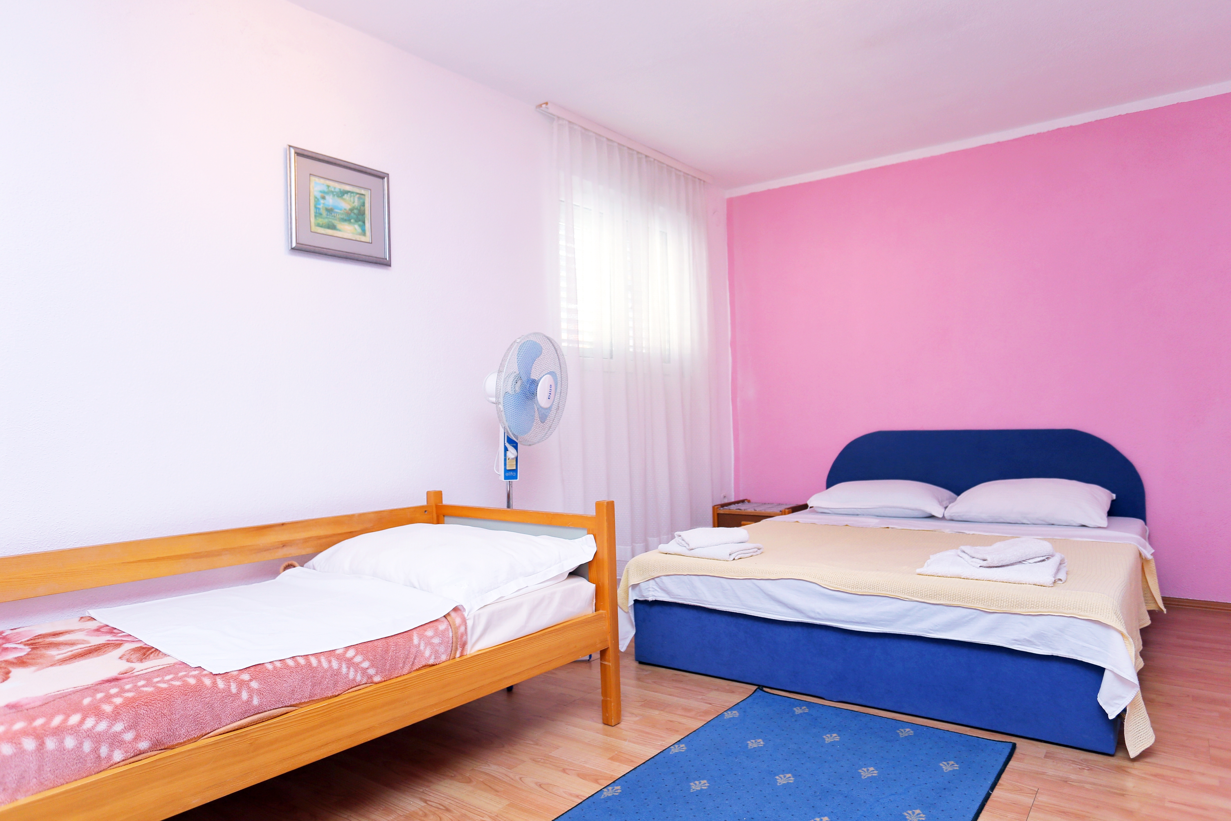 Studio flat with balcony and sea view Makarska  AS-b