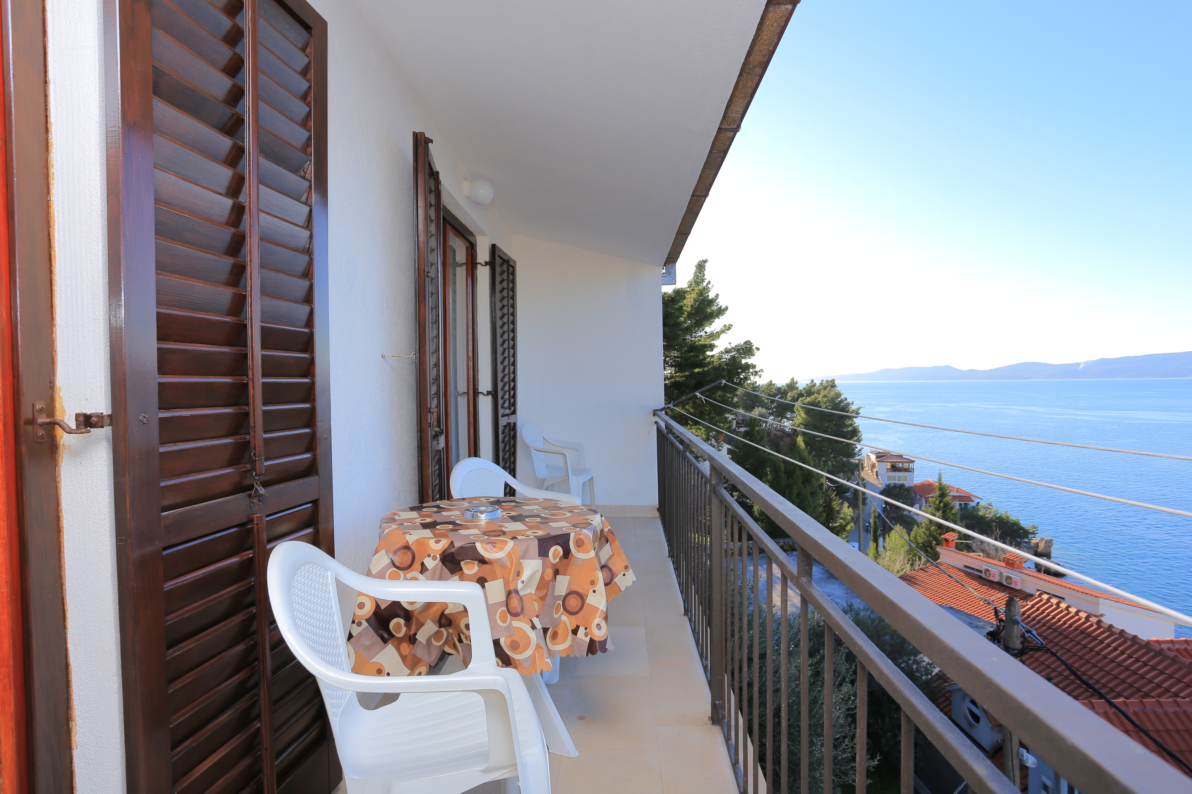 Two bedroom apartment with terrace and sea view Mimice, Omiš  A-a