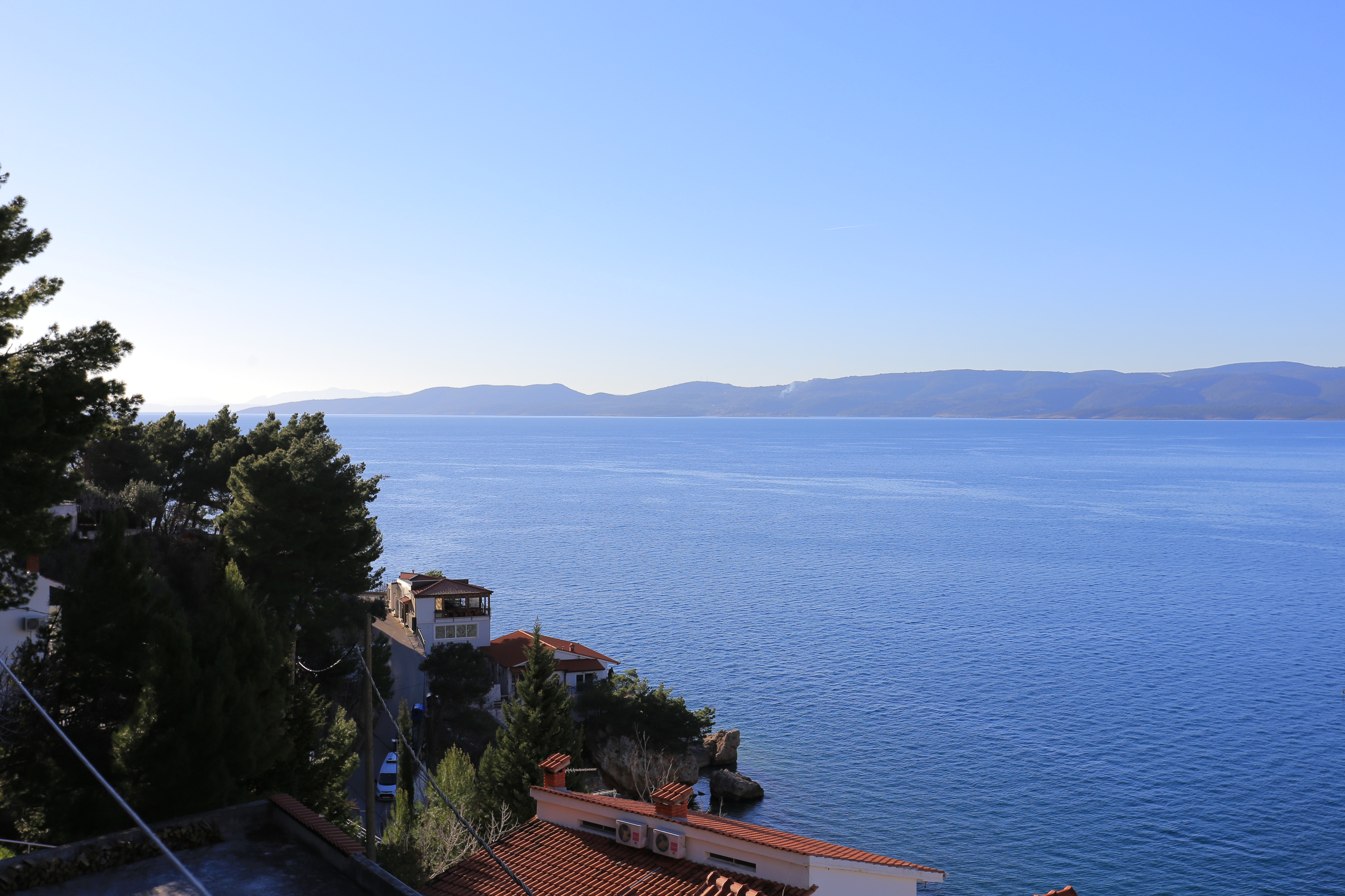 Two bedroom apartment with terrace and sea view Mimice, Omiš  A-a